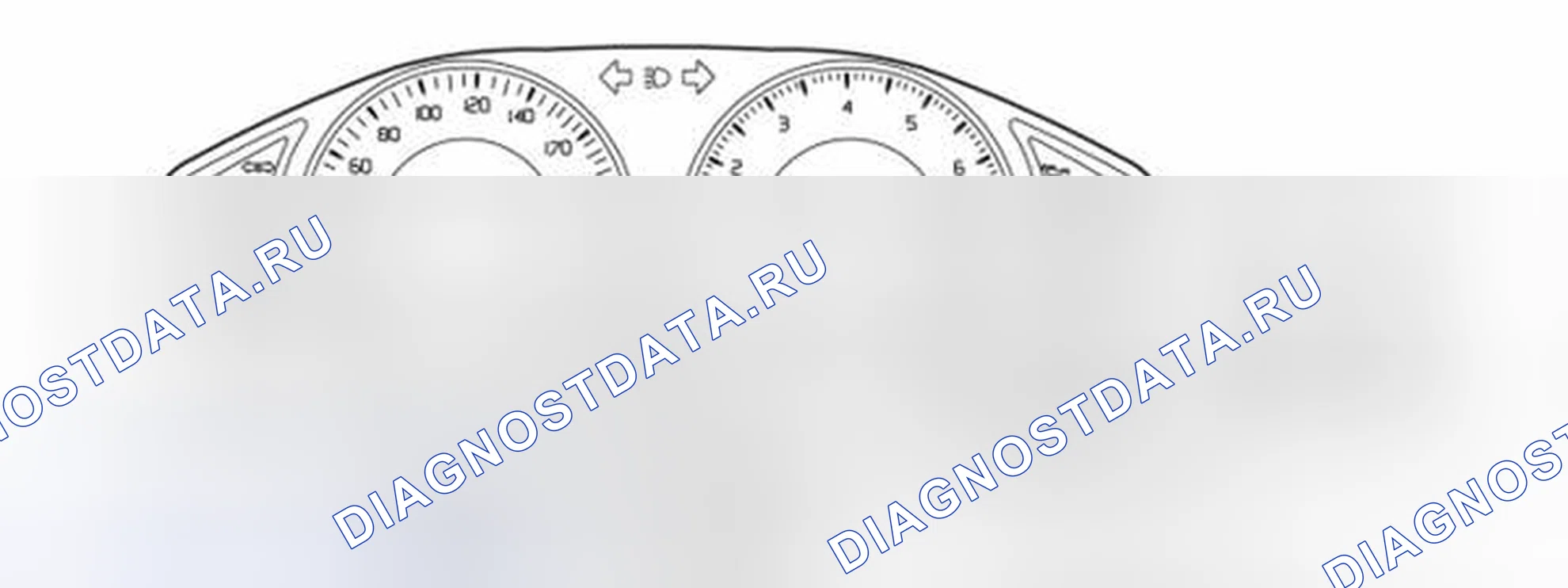 Рис. 61: ИНДИКАЦИЯ SRS. Volvo S80 II рестайлинг