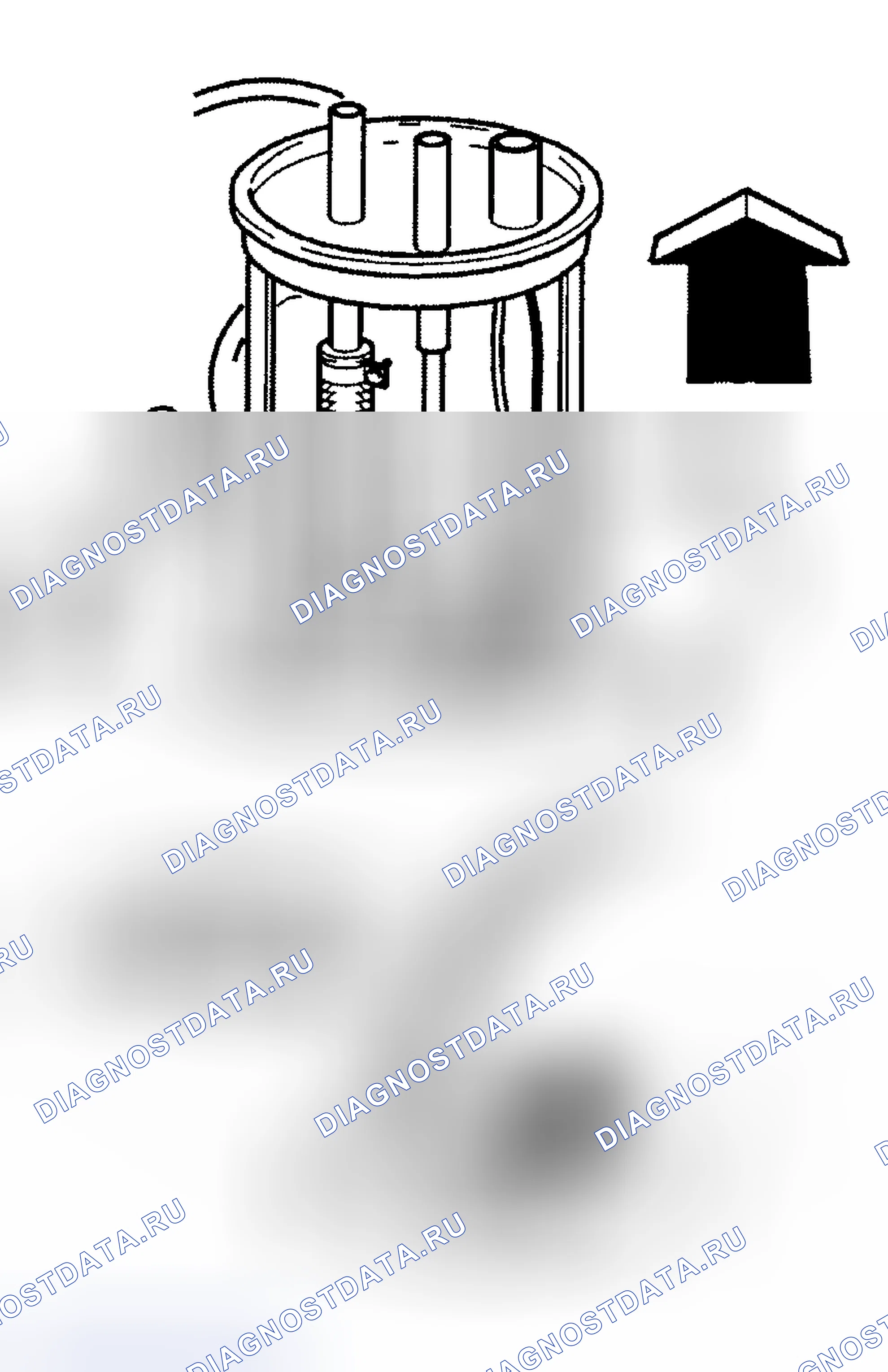 Рис. 77: Демонтаж и монтаж. Volvo S80 I