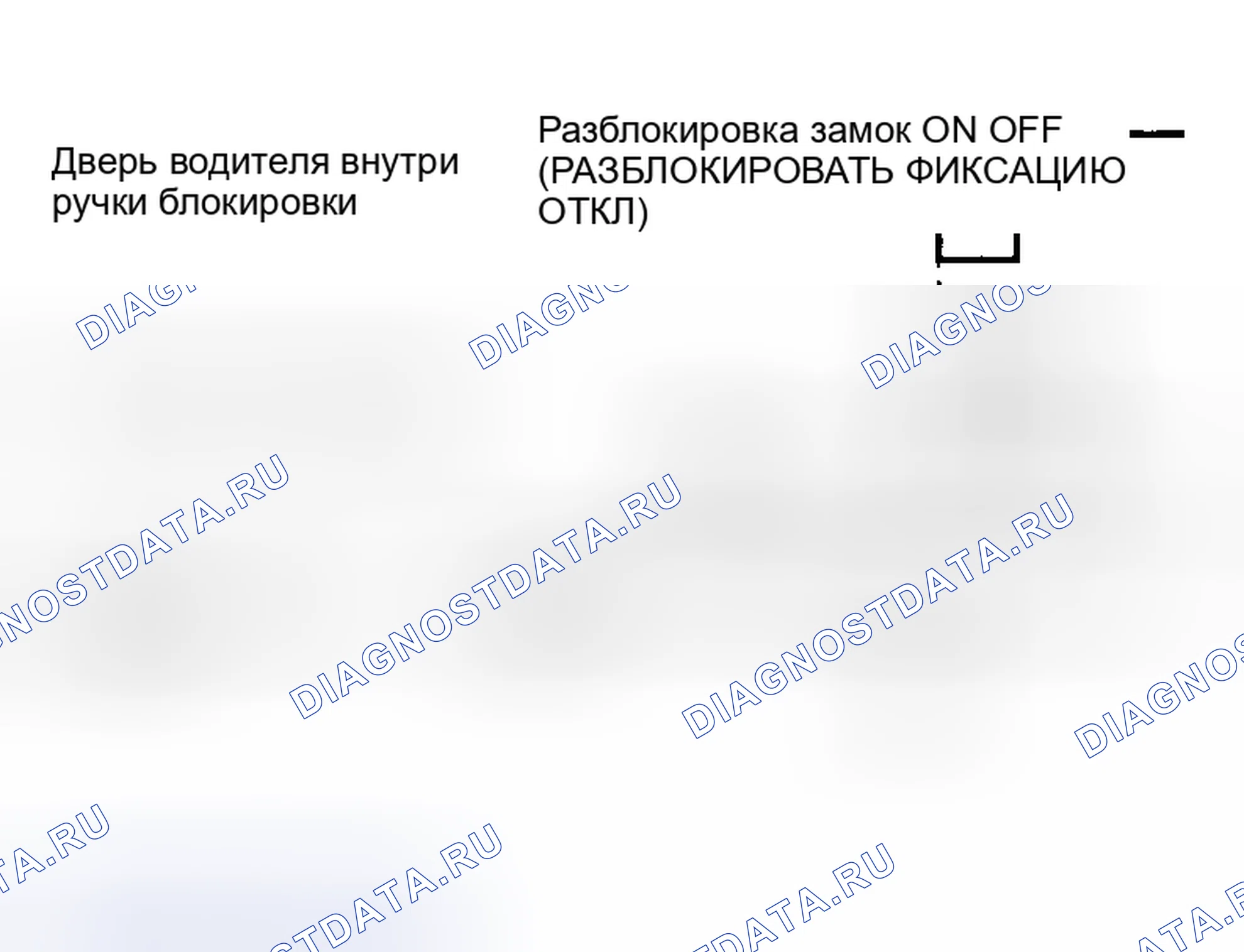 Рис. 113: Работа с внутренней дверью водителя. Mitsubishi Lancer IX рестайлинг