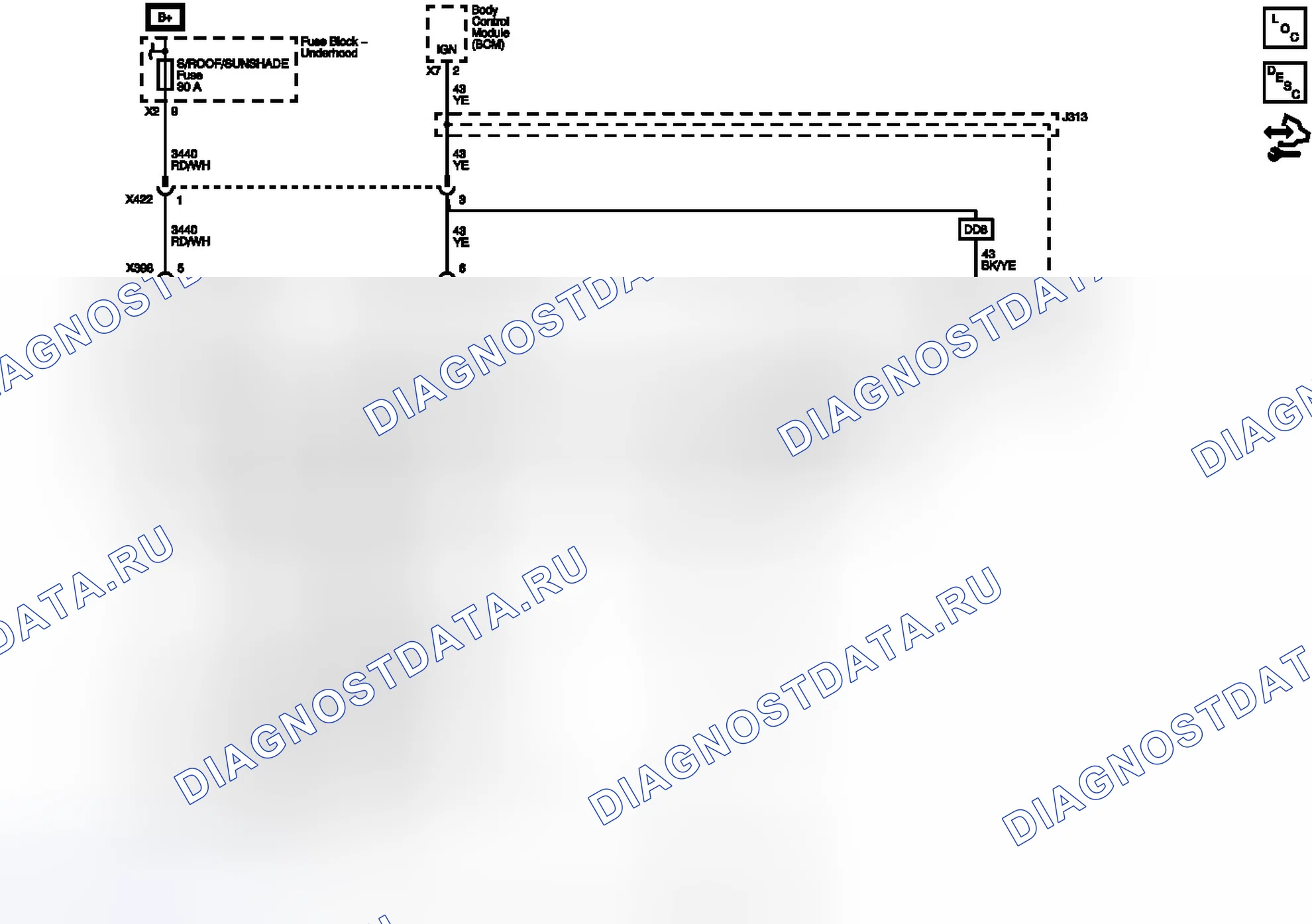 Рис. 1: C3U. Buick Enclave I