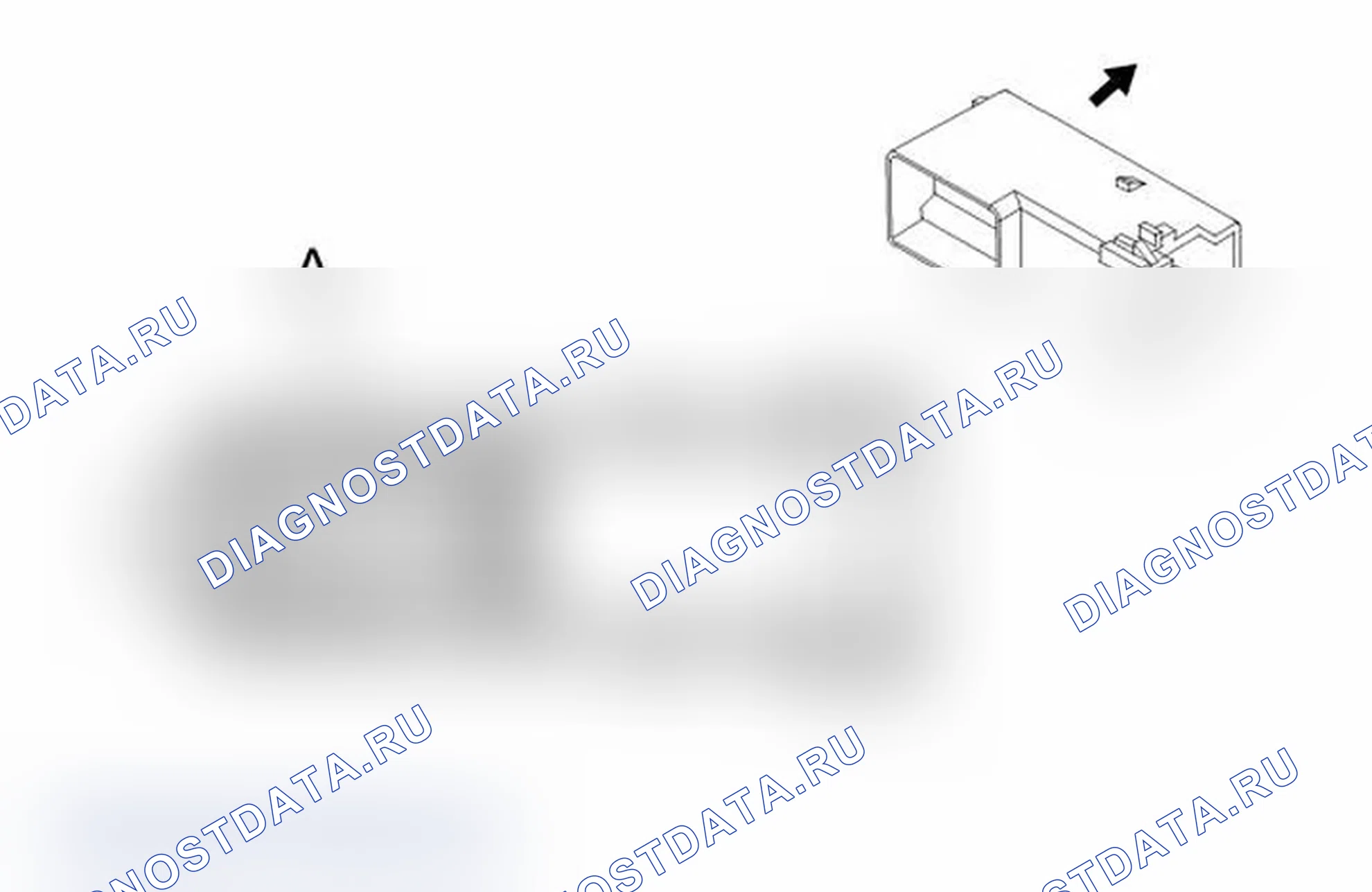 Рис. 126: Блок предохранителей - Underhood X6. Chevrolet Silverado 2500 HD 