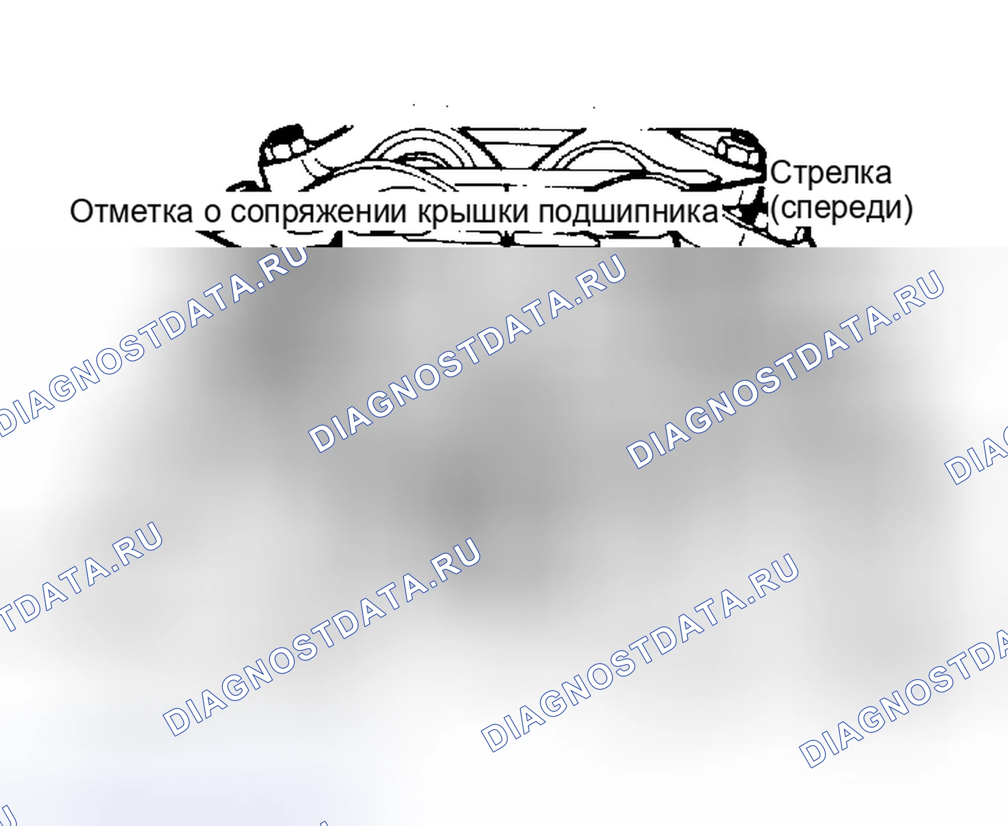 Рис. 5: Проверка механической части двигателя. Plymouth Caravelle I