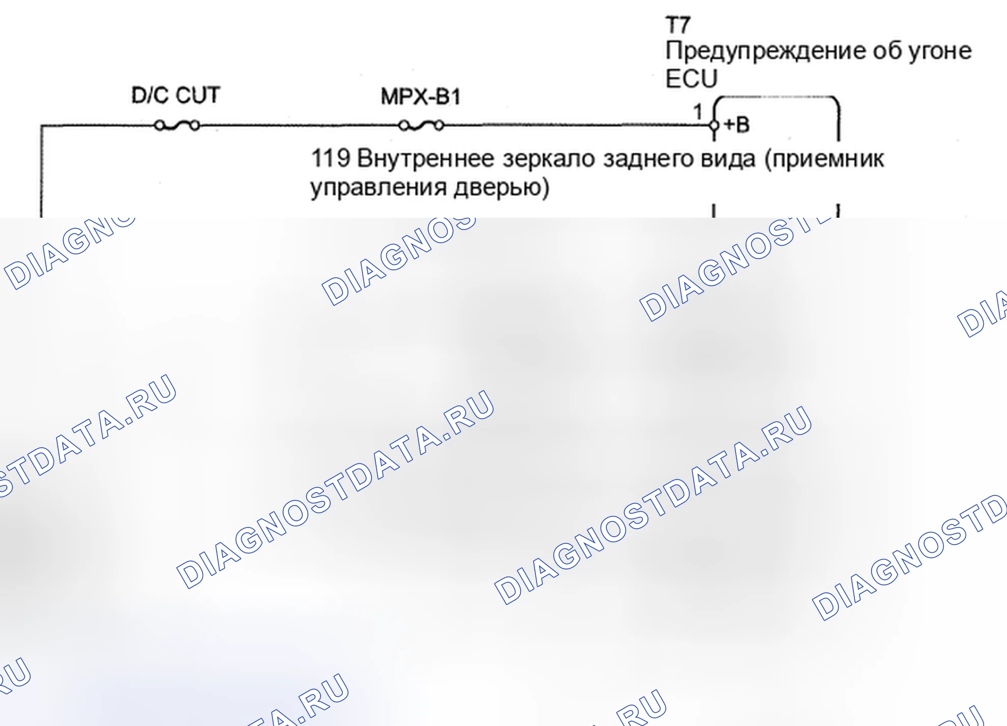 Рис. 68: электросхема. Honda CR-V VI
