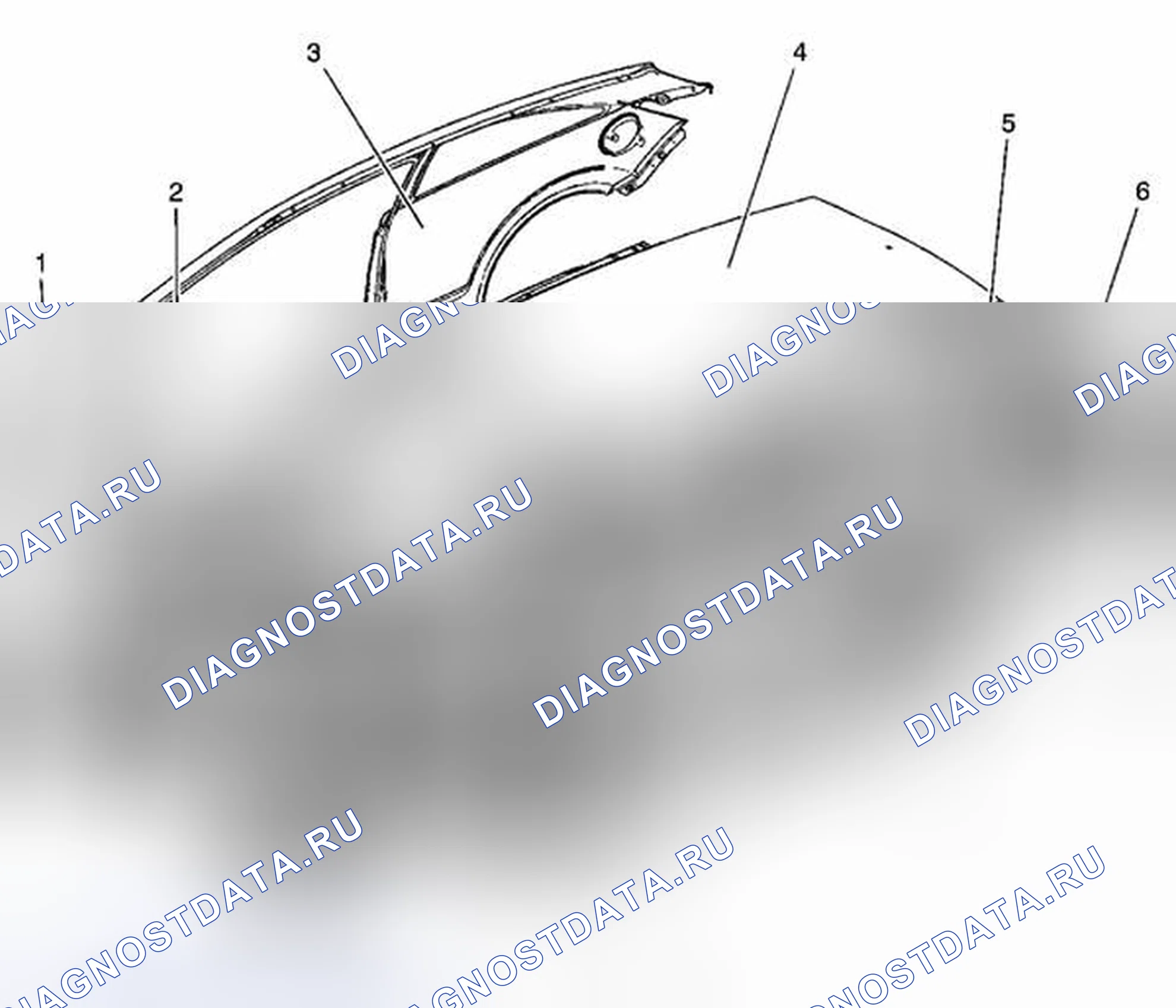 Рис. 6: Идентификация конструкции (купе). Kia Rio IV