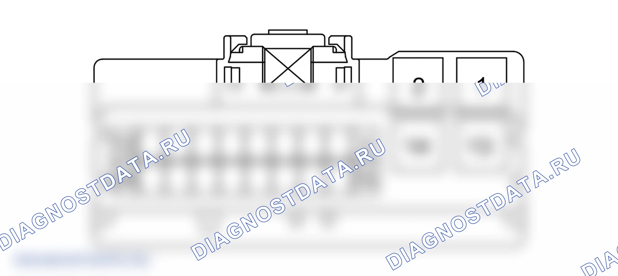 Распиновка разъёма E26-X02 — внешний вид и назначение контактов. Tank 300 II