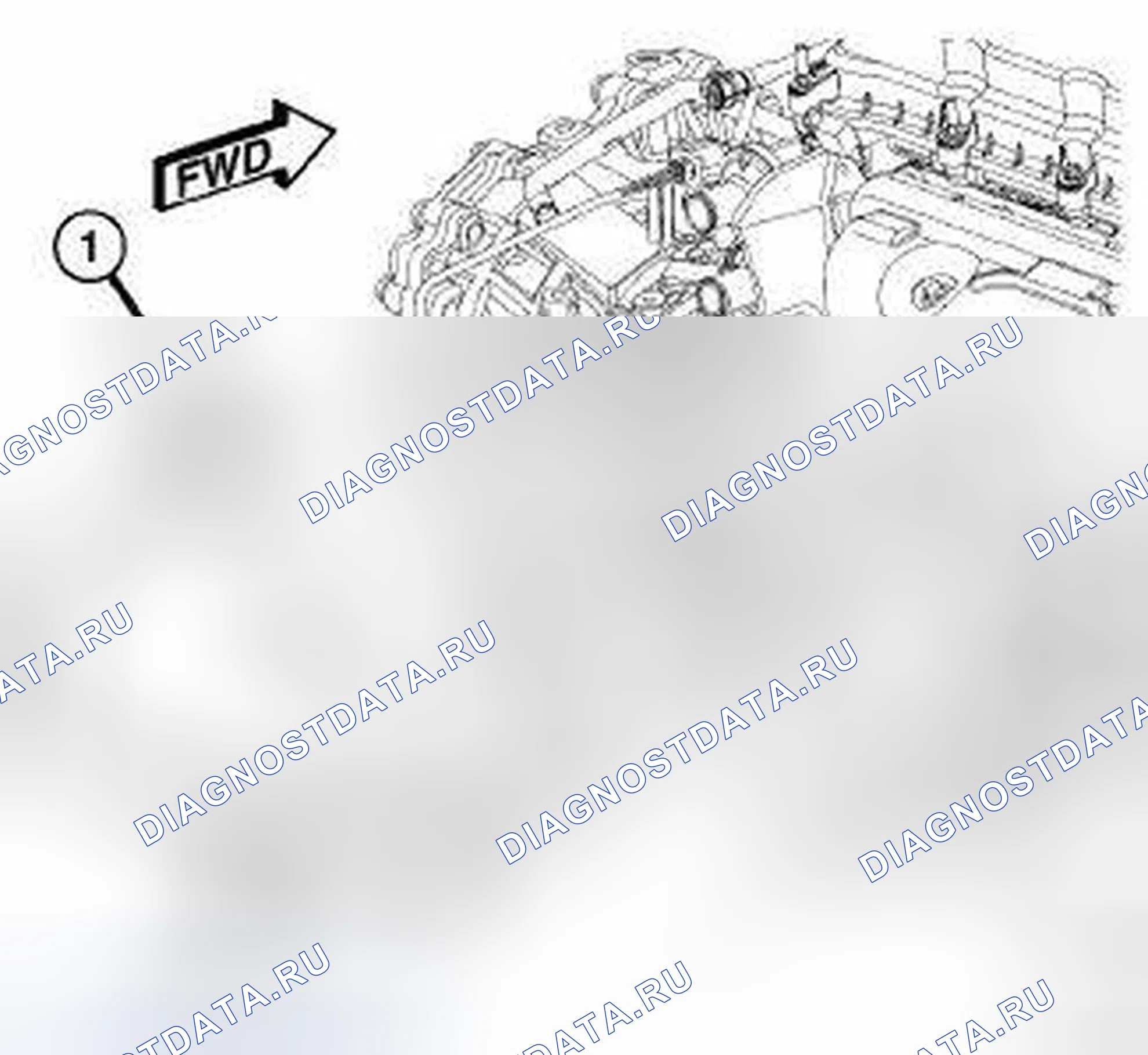 Рис. 140: ДАТЧИК КИСЛОРОДА НА ВЫХОДЕ (1 / 2). Dodge Caliber I рестайлинг