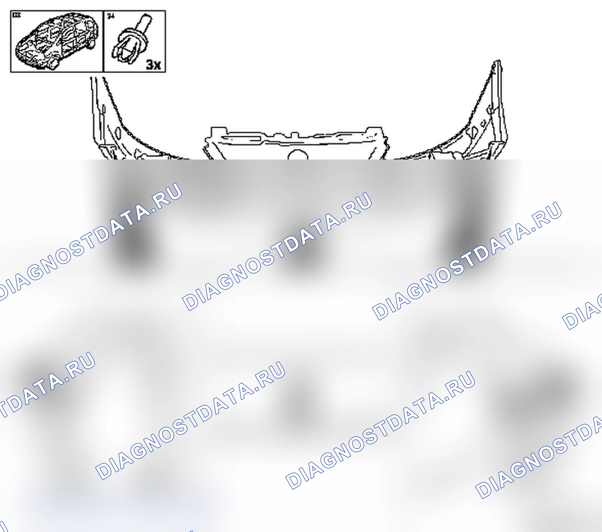 Демонтаж и монтаж кромки спойлера. Opel Combo C