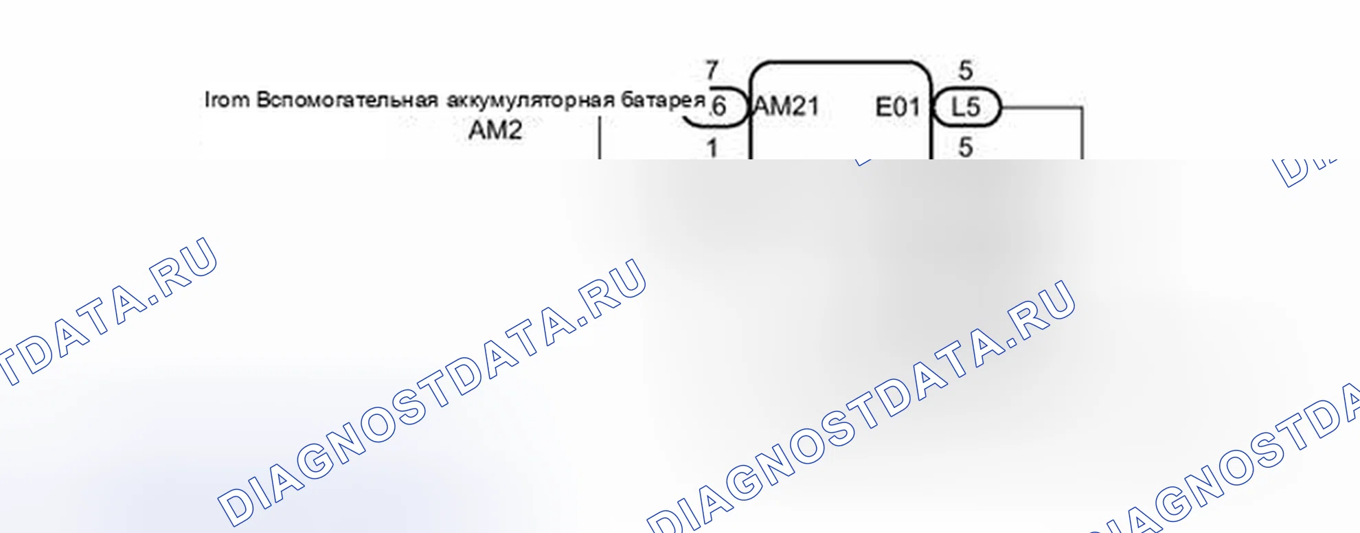 Рис. 22: электросхема. Toyota Prius PHV pre-III