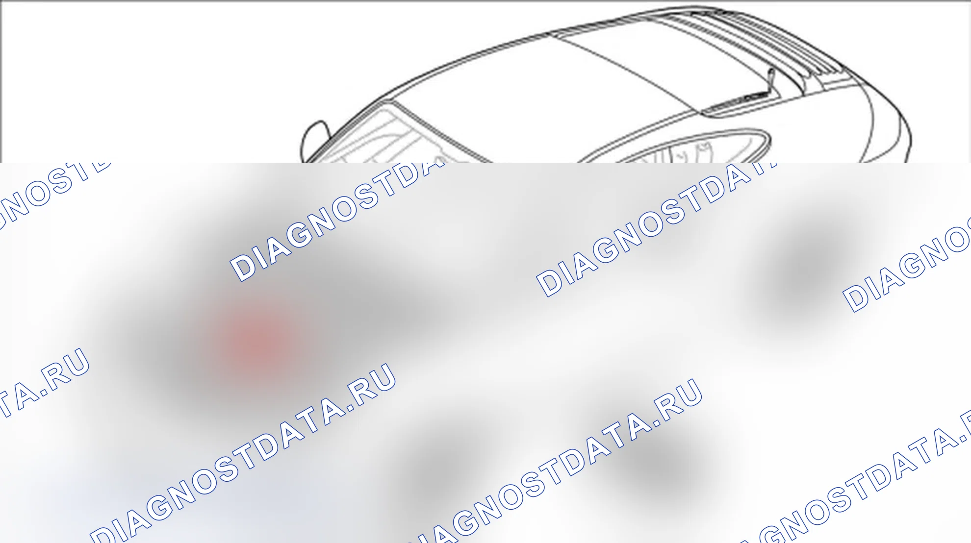 Рис. 329: Регулировка крышки в направлении X и Y. Porsche 911 GT3 997
