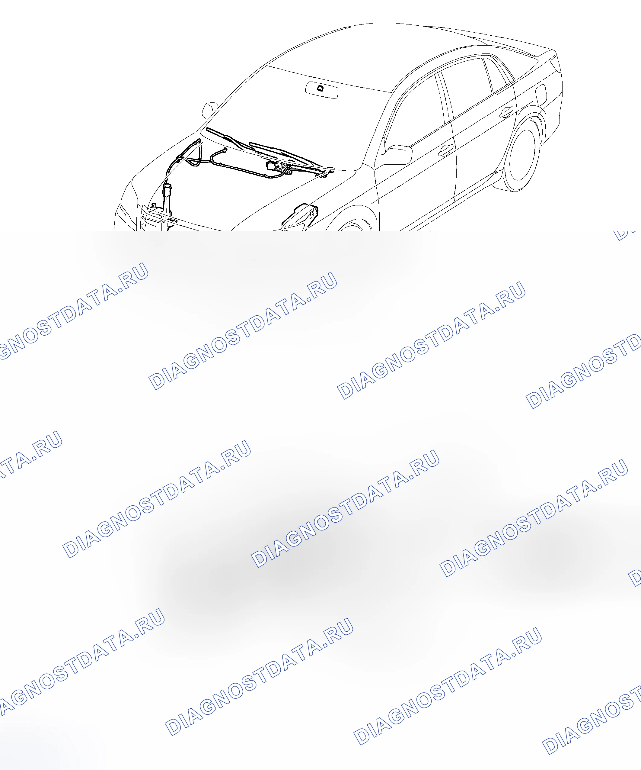 Рис. 53: КОМПОНЕНТЫ. Toyota Avalon XX30