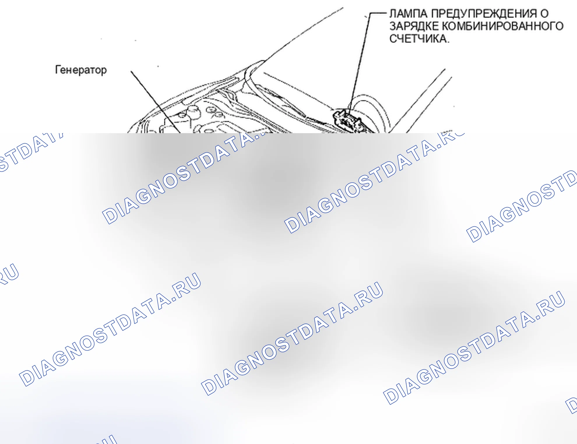 Рис. 46: РАСПОЛОЖЕНИЕ ДЕТАЛЕЙ. Toyota Camry XV40
