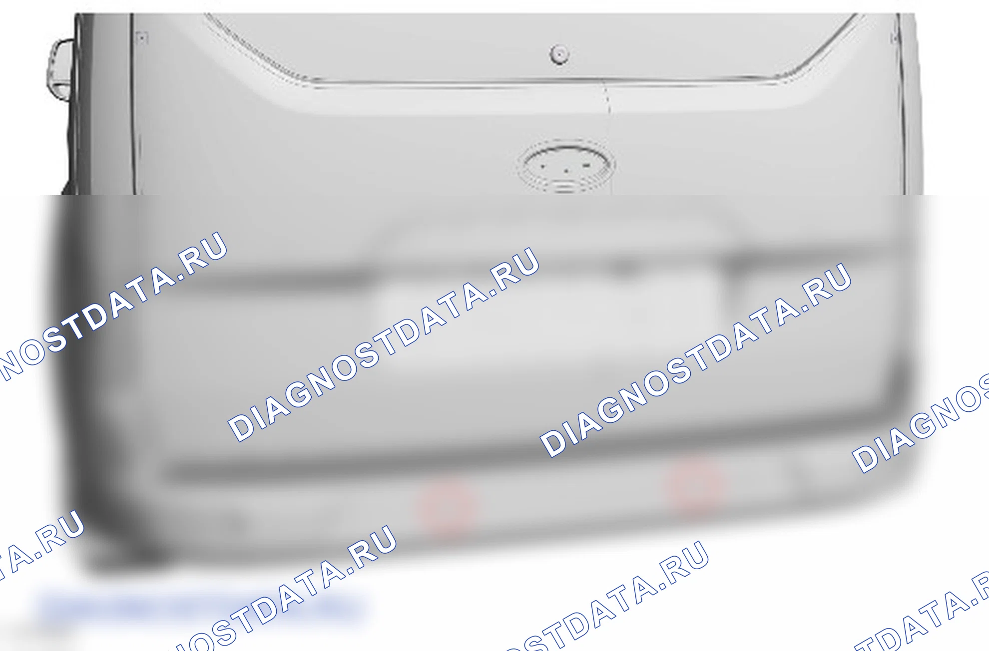 Как снять и установить задний датчик системы помощи при парковке. Ford Transit Connect II