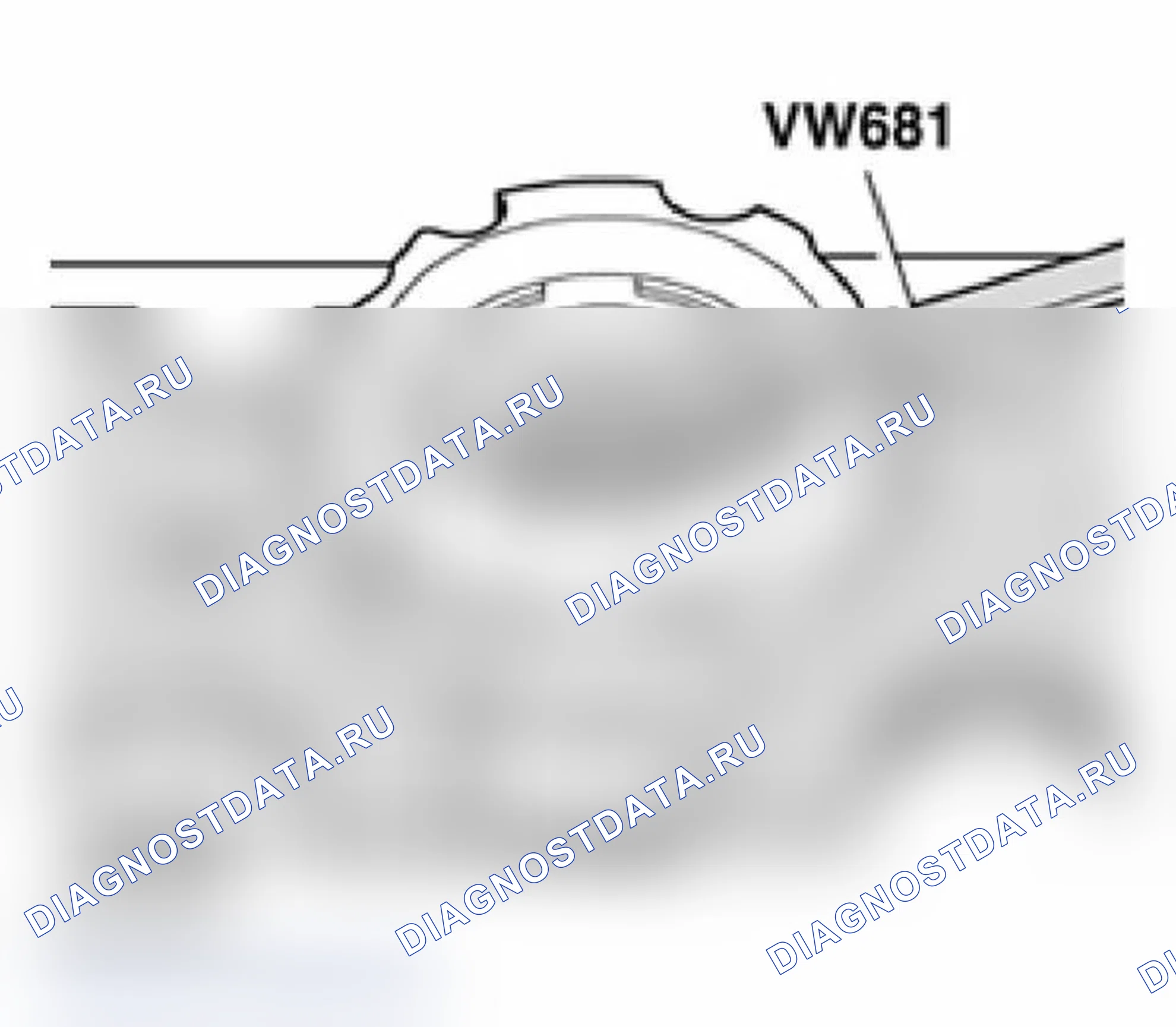Рис. 206: Снятие уплотнения. Audi A4 B6