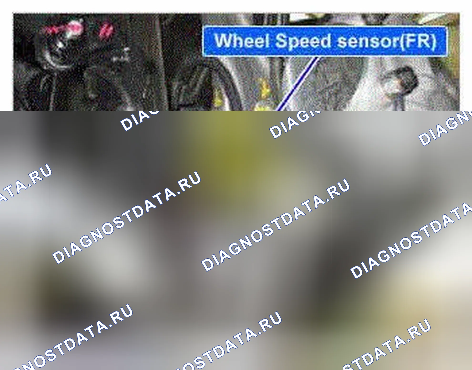 Рис. 299: Расположение компонентов. Hyundai Genesis I рестайлинг