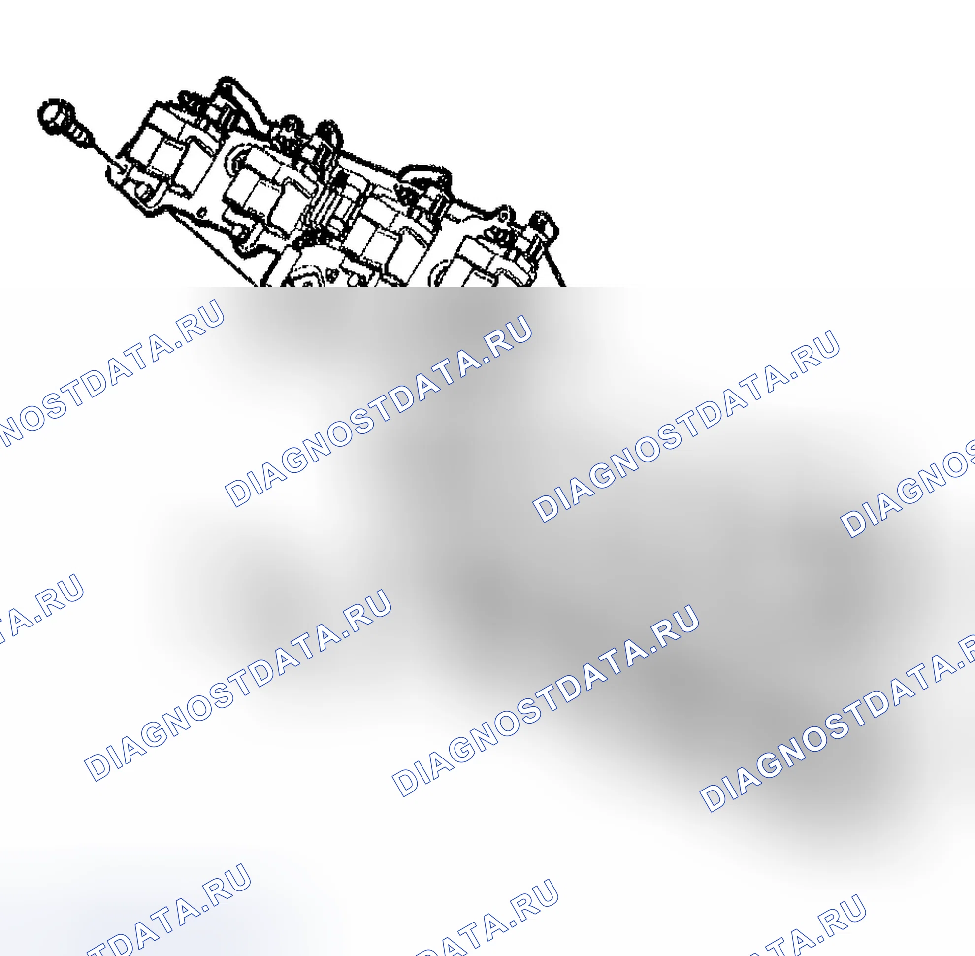 Рис. 478: Снятие крышки коромысла клапана - справа. Chevrolet Suburban K2500 GMT800