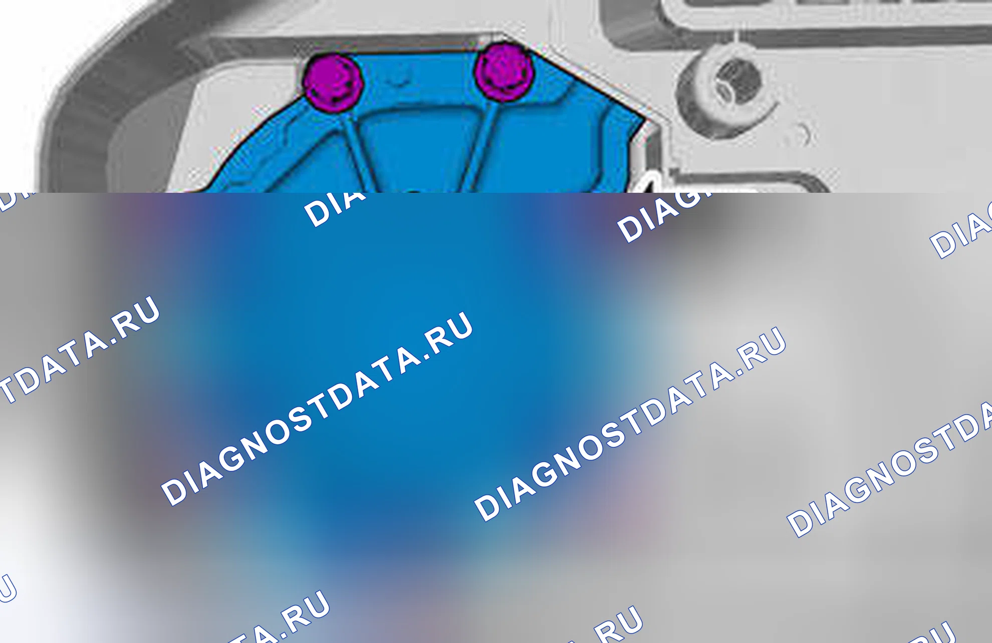 Рис. 14: ДЕМОНТАЖ. Volvo V50 I