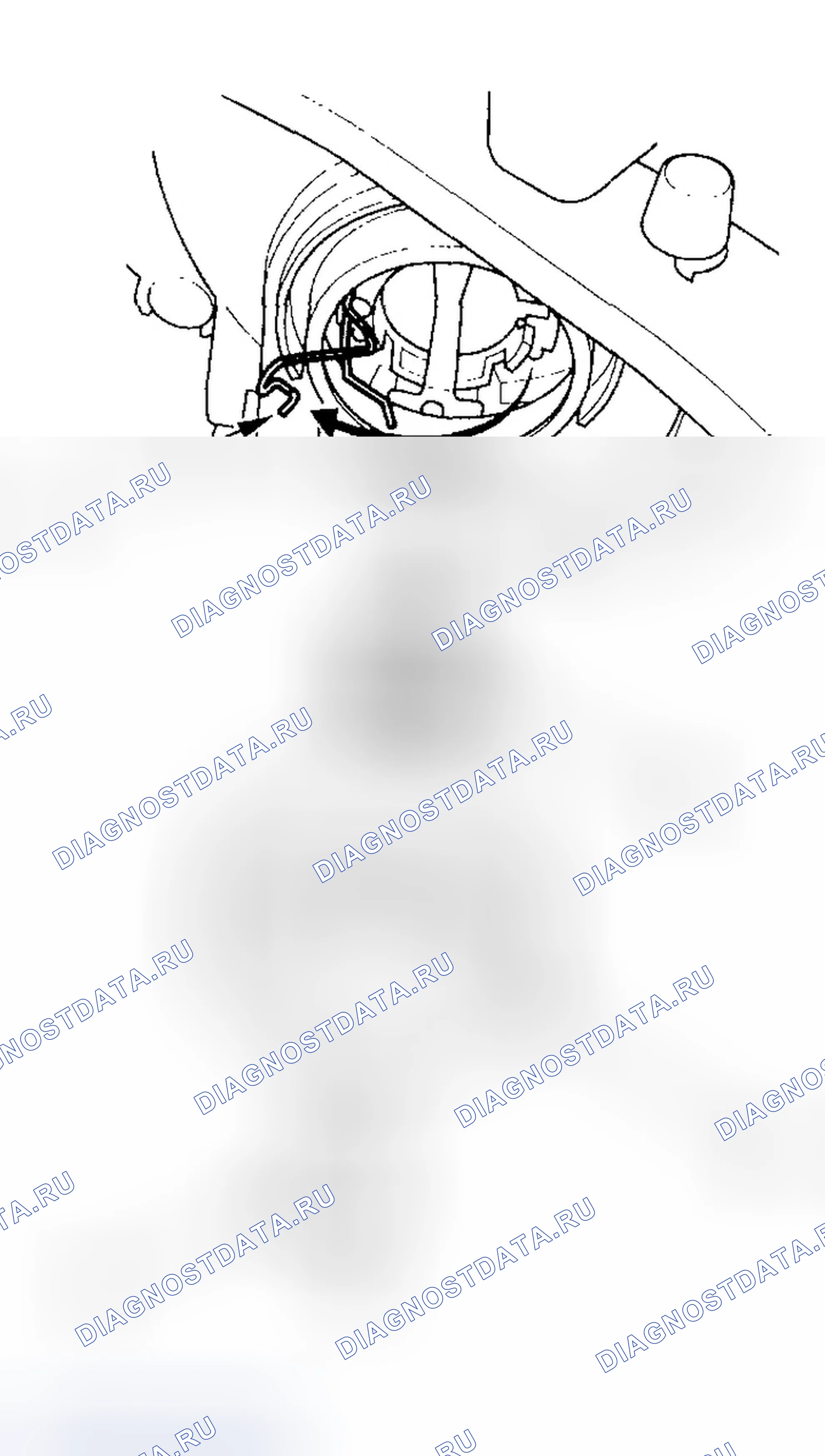 Рис. 103: Фара (модель ' 03). Honda Civic VII рестайлинг