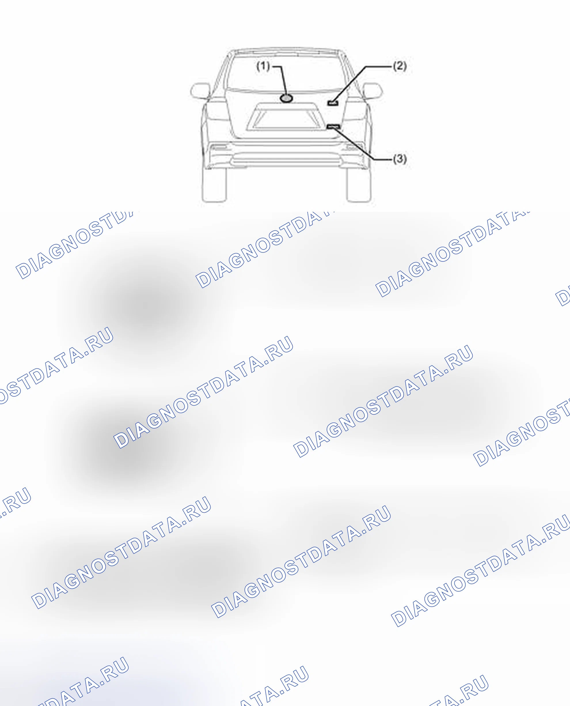 Рис. 279: ИЛЛЮСТРАЦИЯ. Toyota Highlander II рестайлинг