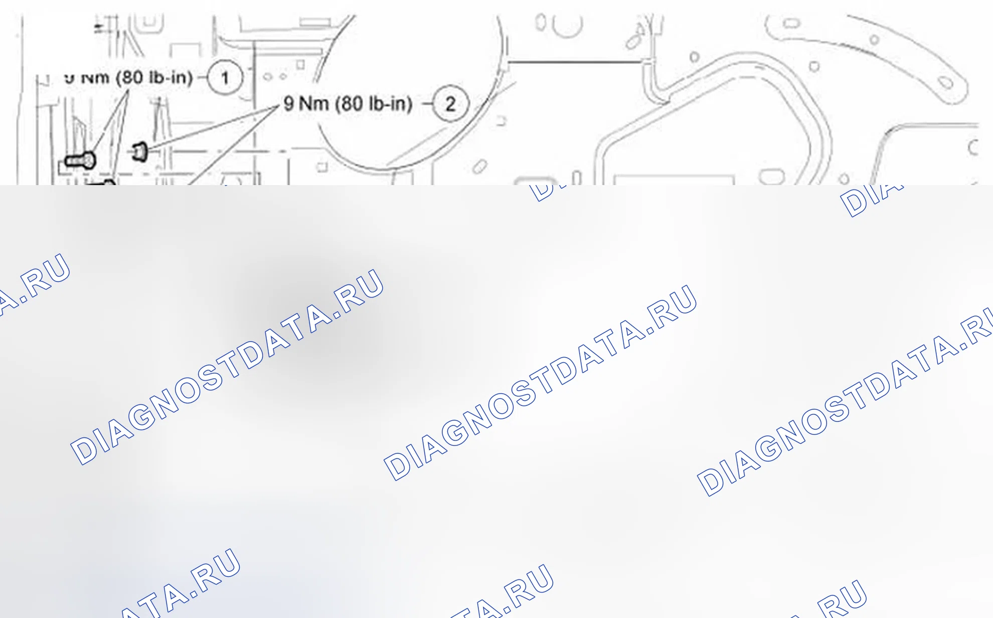 Рис. 82: Рычаг проверки двери. Ford Mustang V рестайлинг