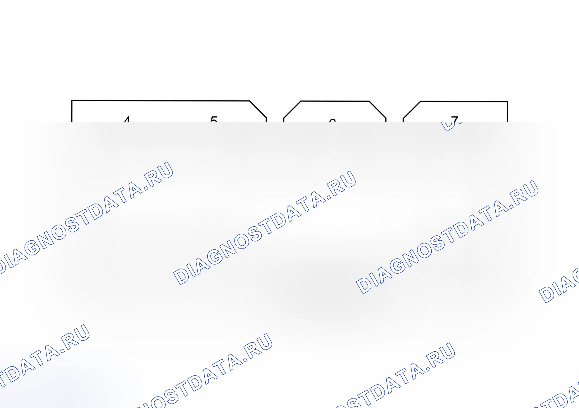Распиновка разъёма узла привода режима — Great Wall Wingle-5. Great-Wall Wingle 5 I