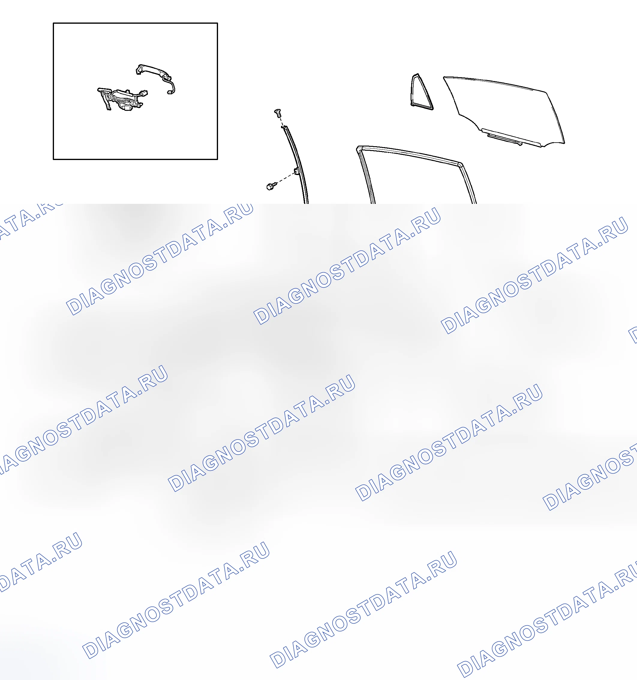 Рис. 8: КОМПОНЕНТЫ. Toyota Avalon XX30