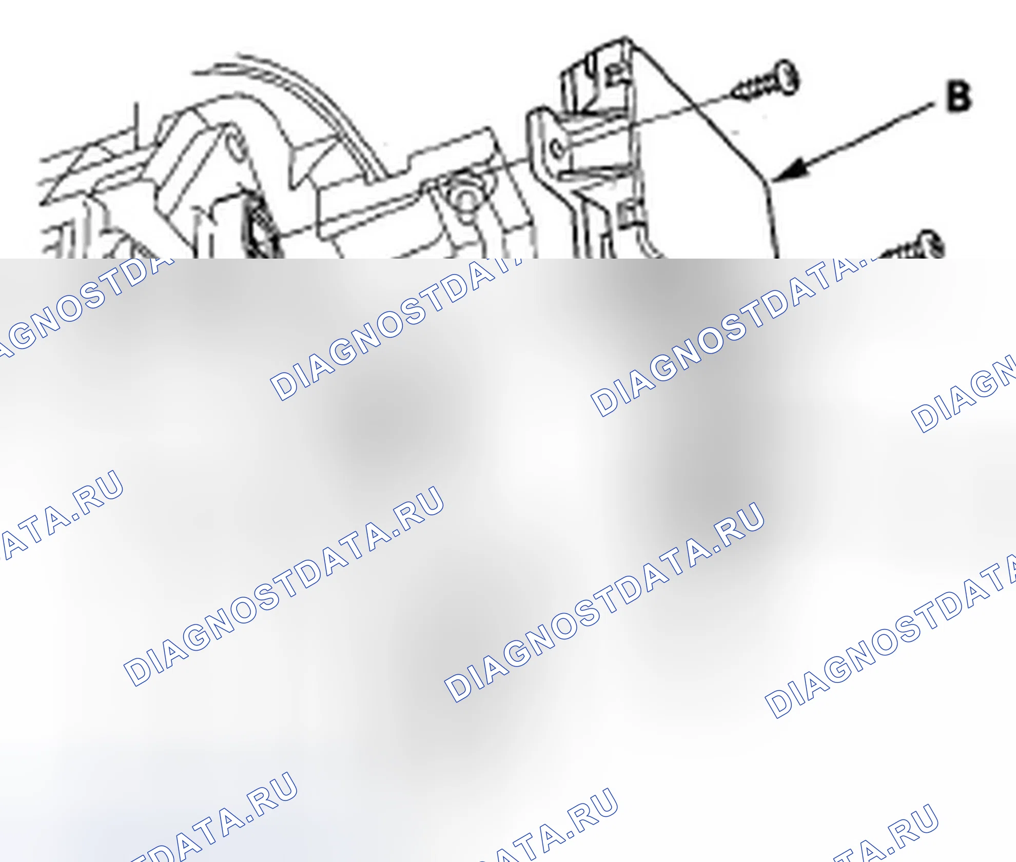 Рис. 25: Демонтаж / монтаж переднего блока климат-контроля. Honda Odyssey IV