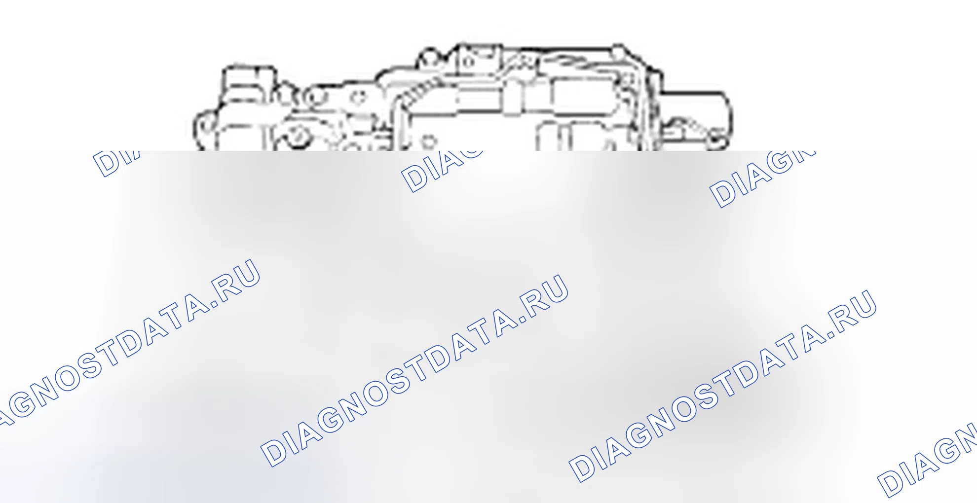 Установка корпуса клапана. Hyundai H-1 A1