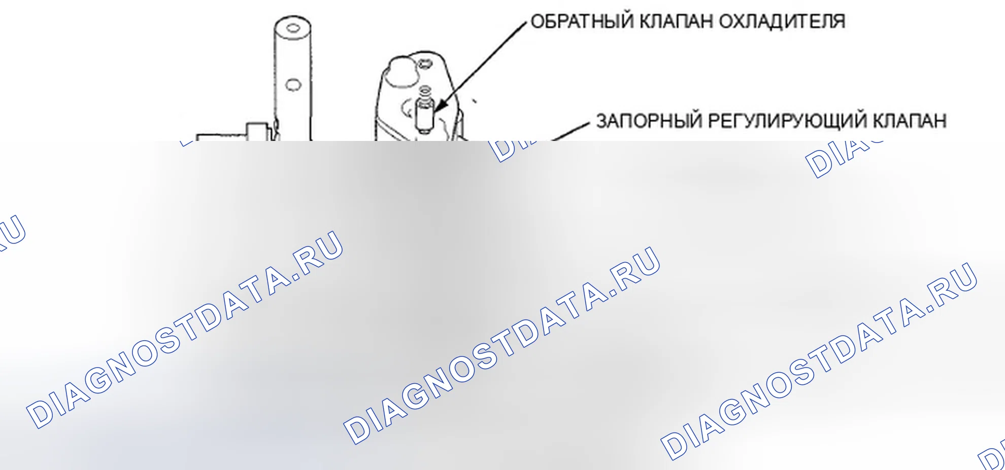 Рис. 483: Корпус клапана регулятора. Honda Crosstour I