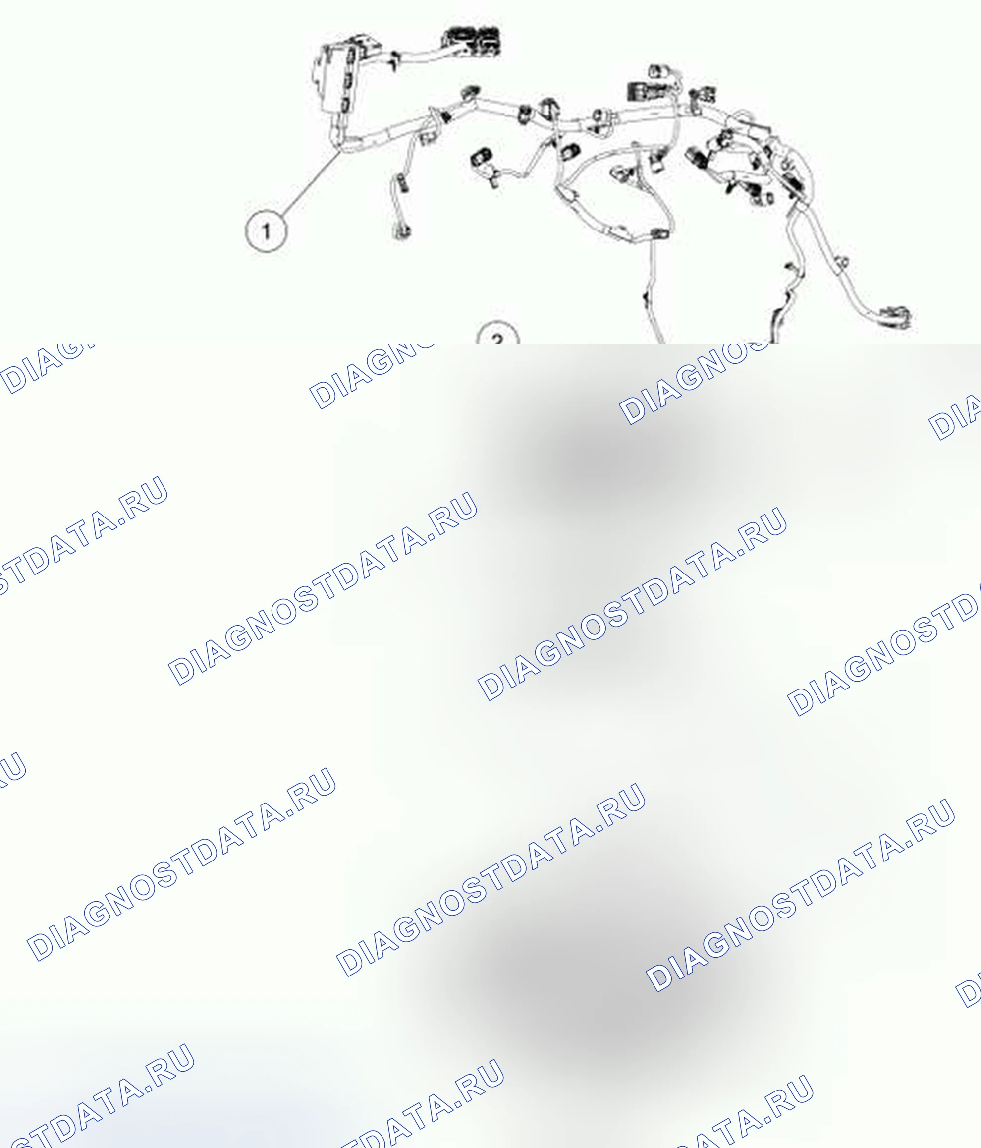 Рис. 1678: Двигатель верхний. Hyundai ix55 I