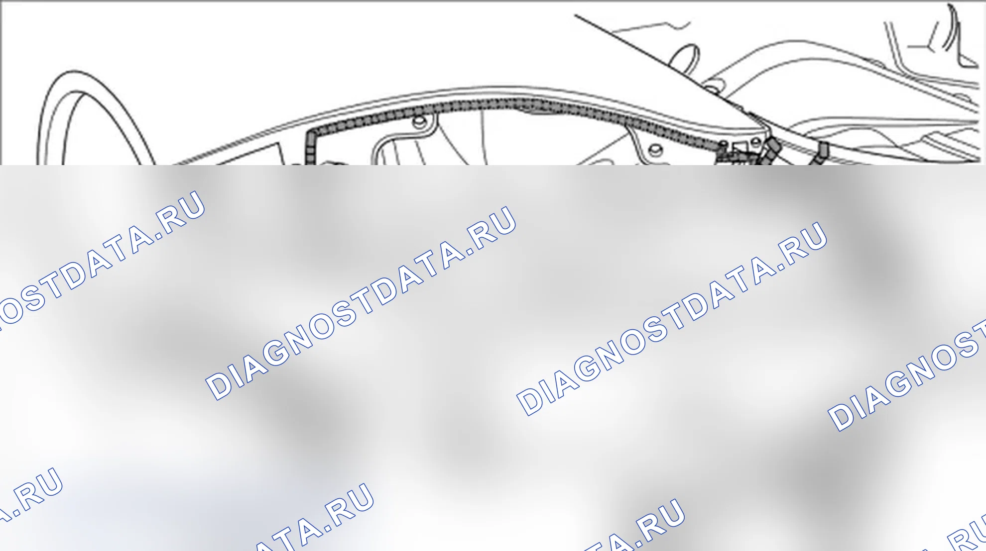 Рис. 823: Верхняя сторона заднего конца. Porsche Boxster S 987