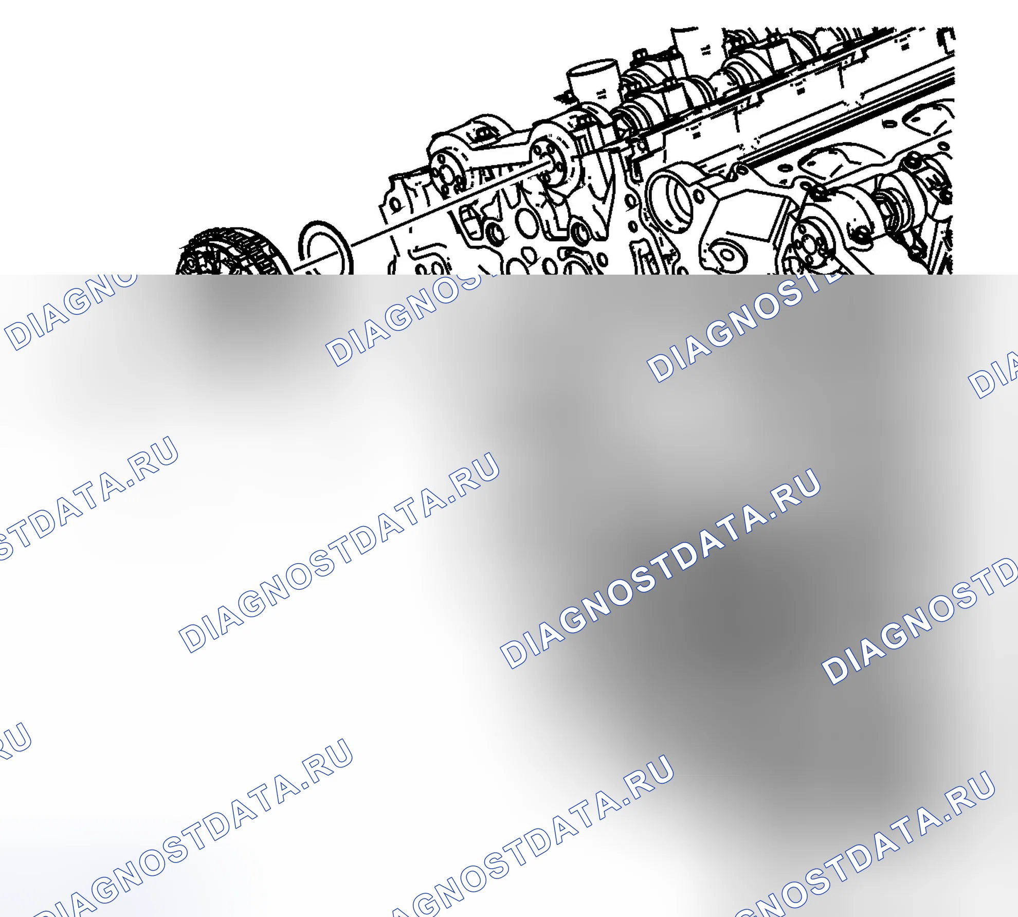 Рис. 234: Снятие позиционера распределительного вала - правосторонний впуск. GMC Acadia I рестайлинг