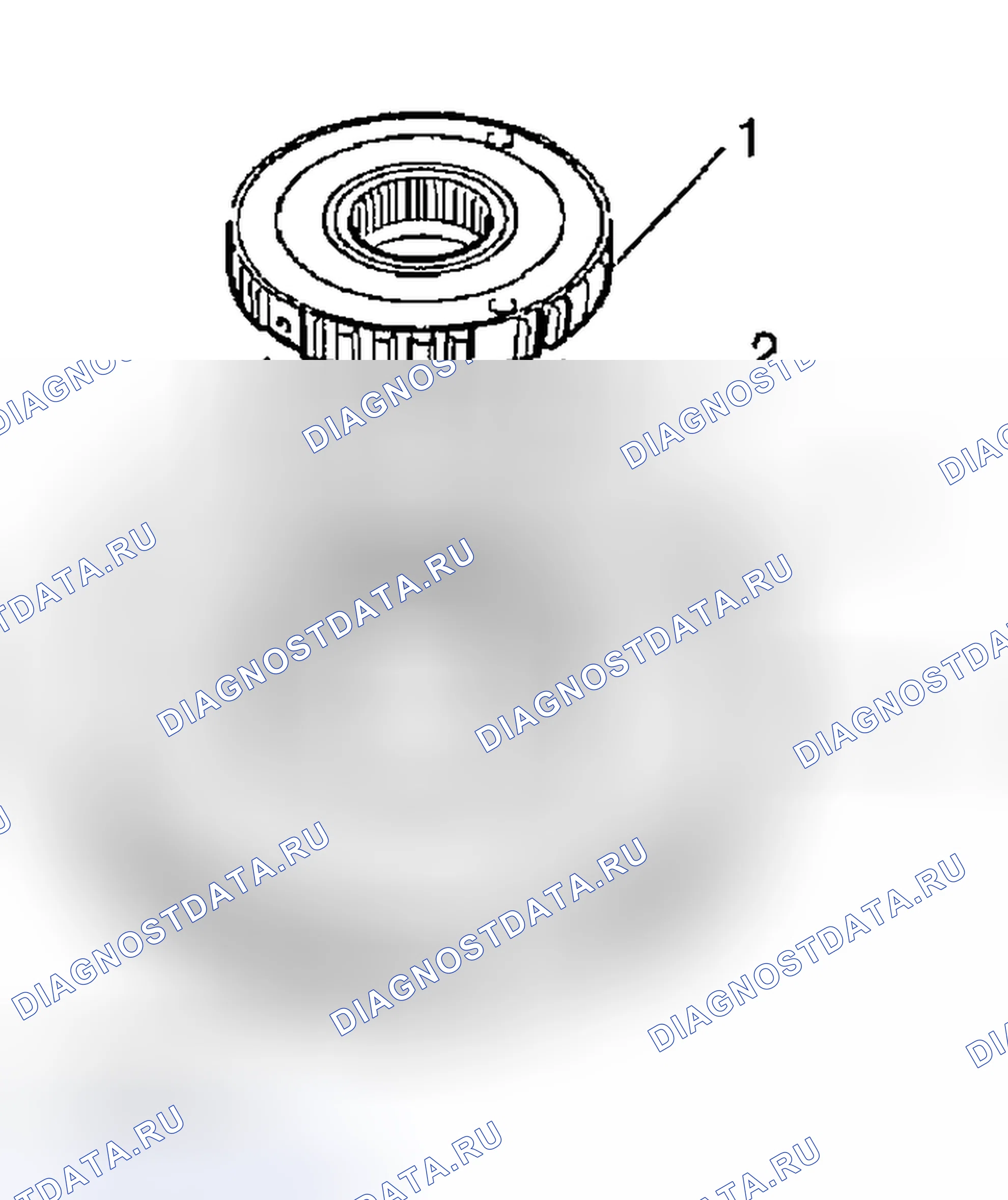 Рис. 204: Повторная сборка. Suzuki Aerio I