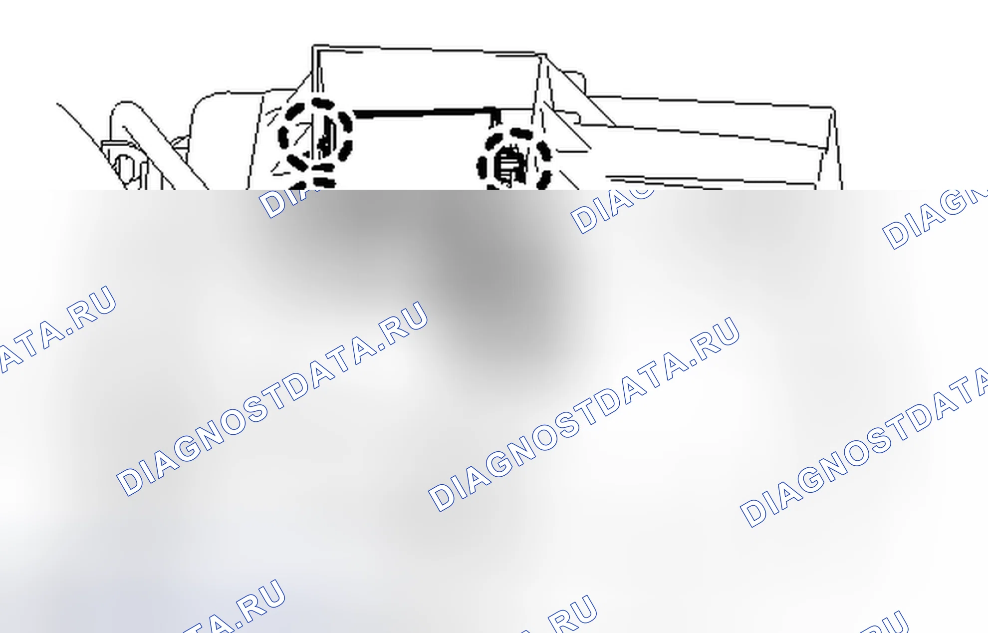 Рис. 262: ДЕМОНТАЖ. Toyota Avalon XX30 рестайлинг 2