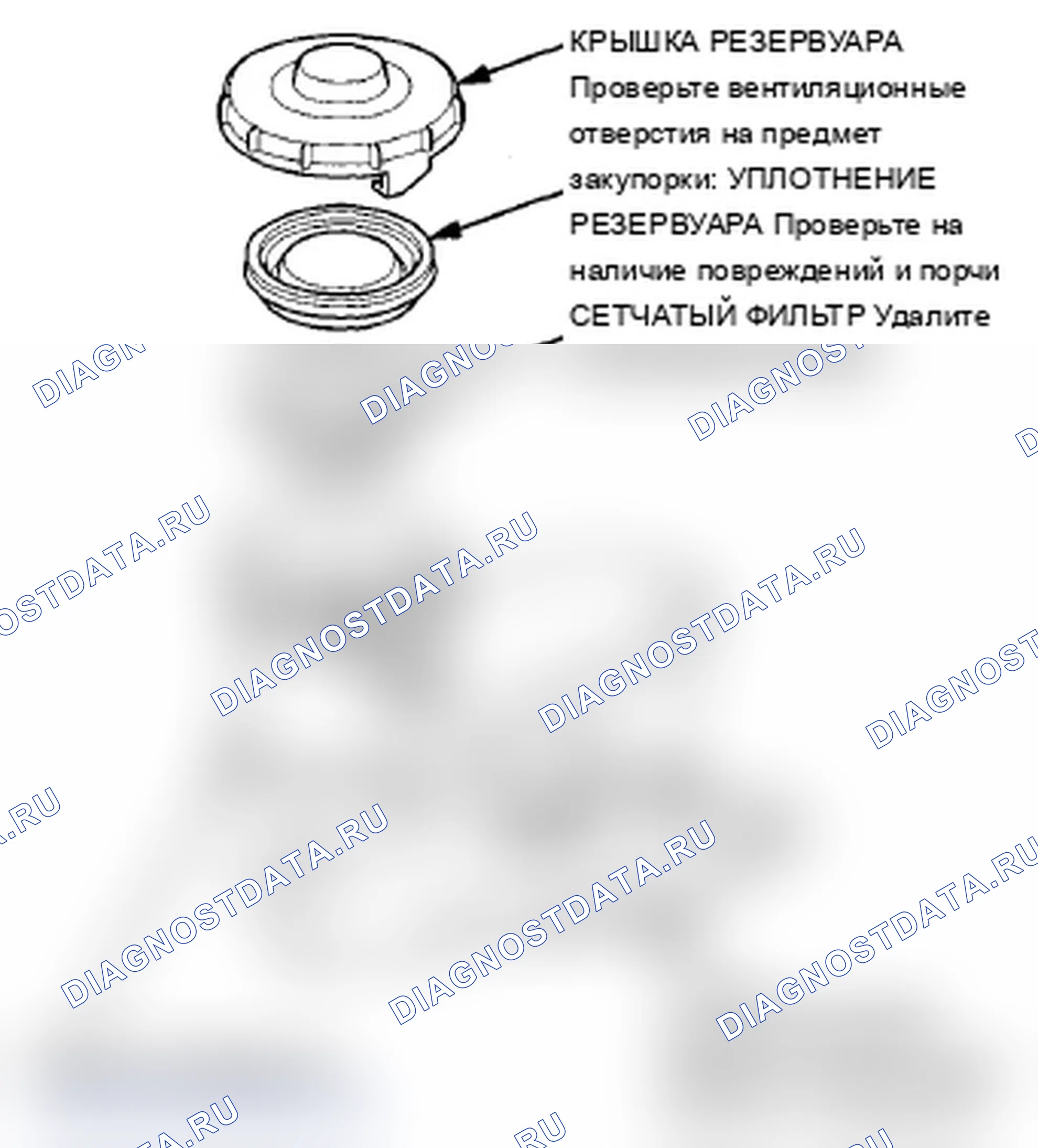 Рис. 35: Проверка главного цилиндра. Acura TL IV рестайлинг