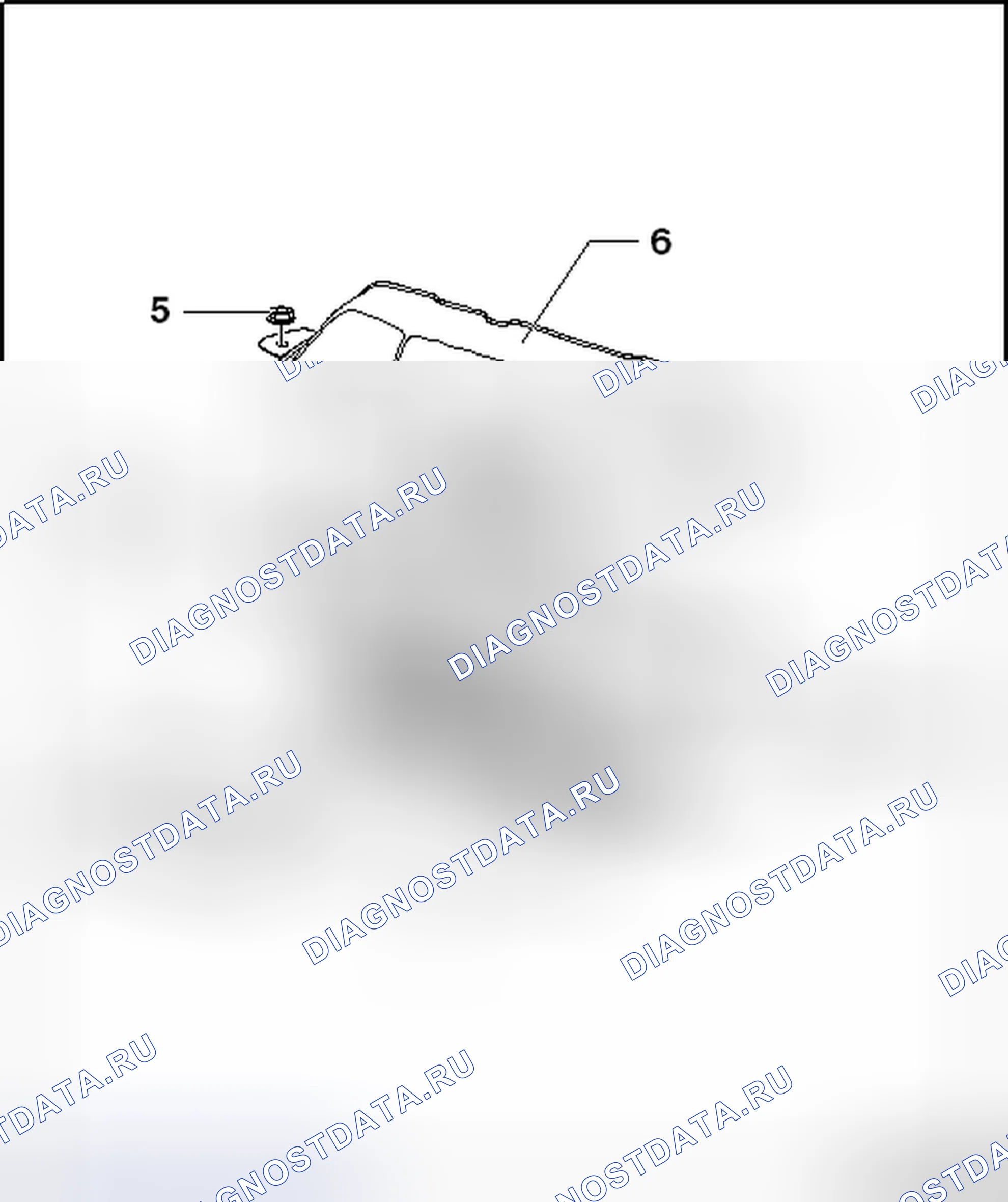 Рис. 464: КНОПКА РАЗБЛОКИРОВКИ, ОТ VIN 3c-8E108001 / 3с-8P064071. Volkswagen Passat B6