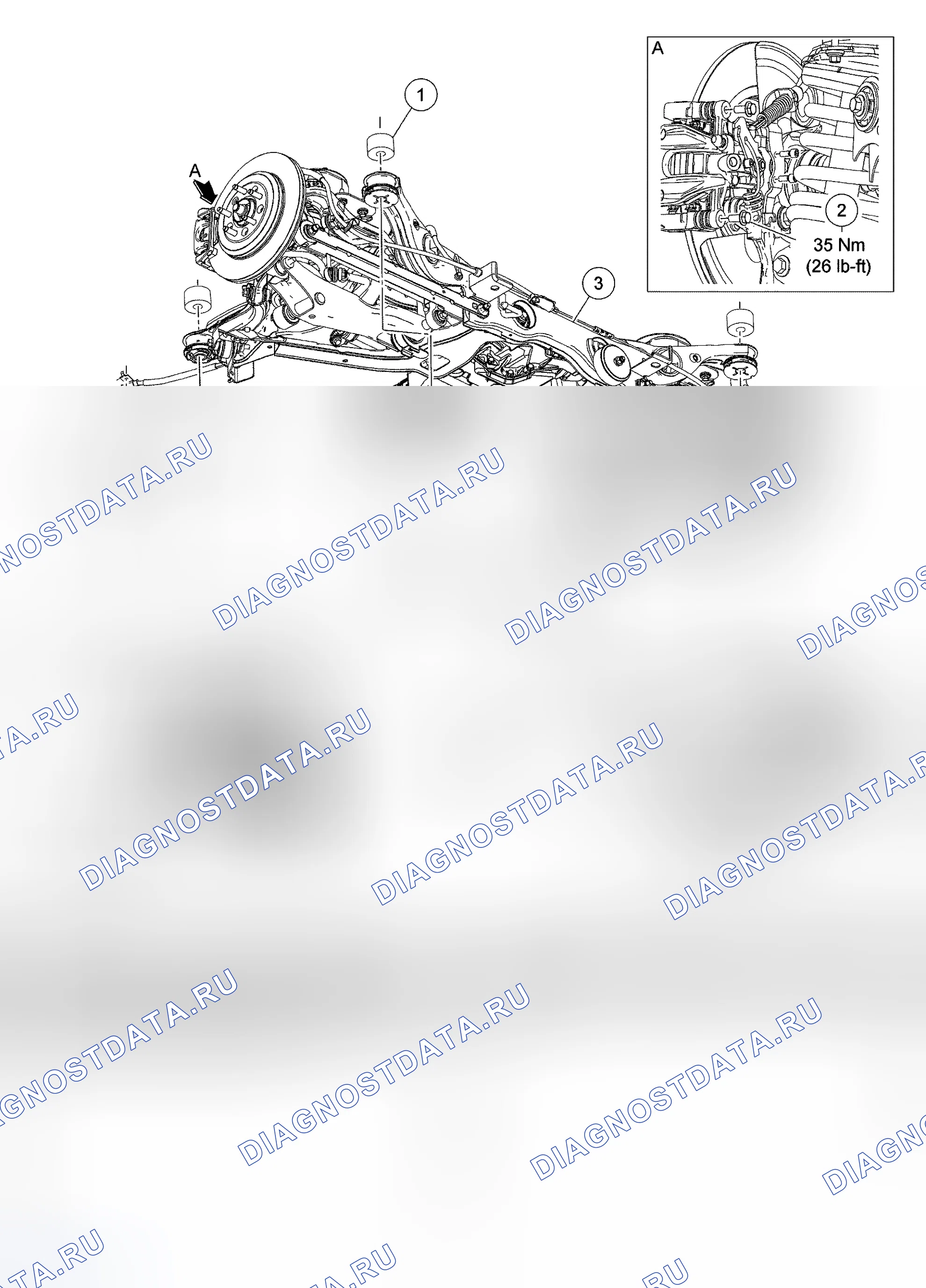 Рис. 25: Демонтаж и монтаж. Ford Five Hundred I
