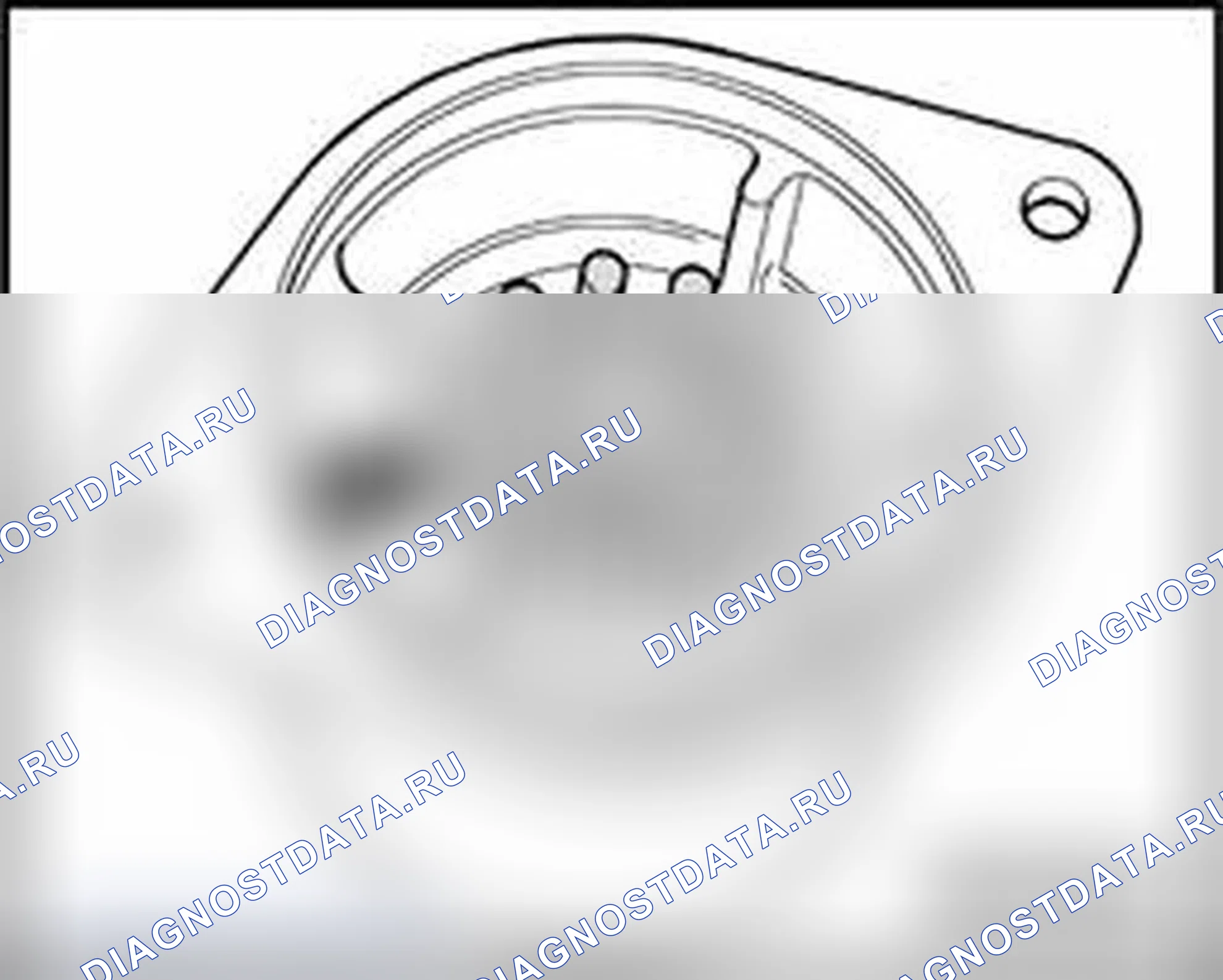 Рис. 482: Колесо насоса, снятие и установка. Audi S4 B7