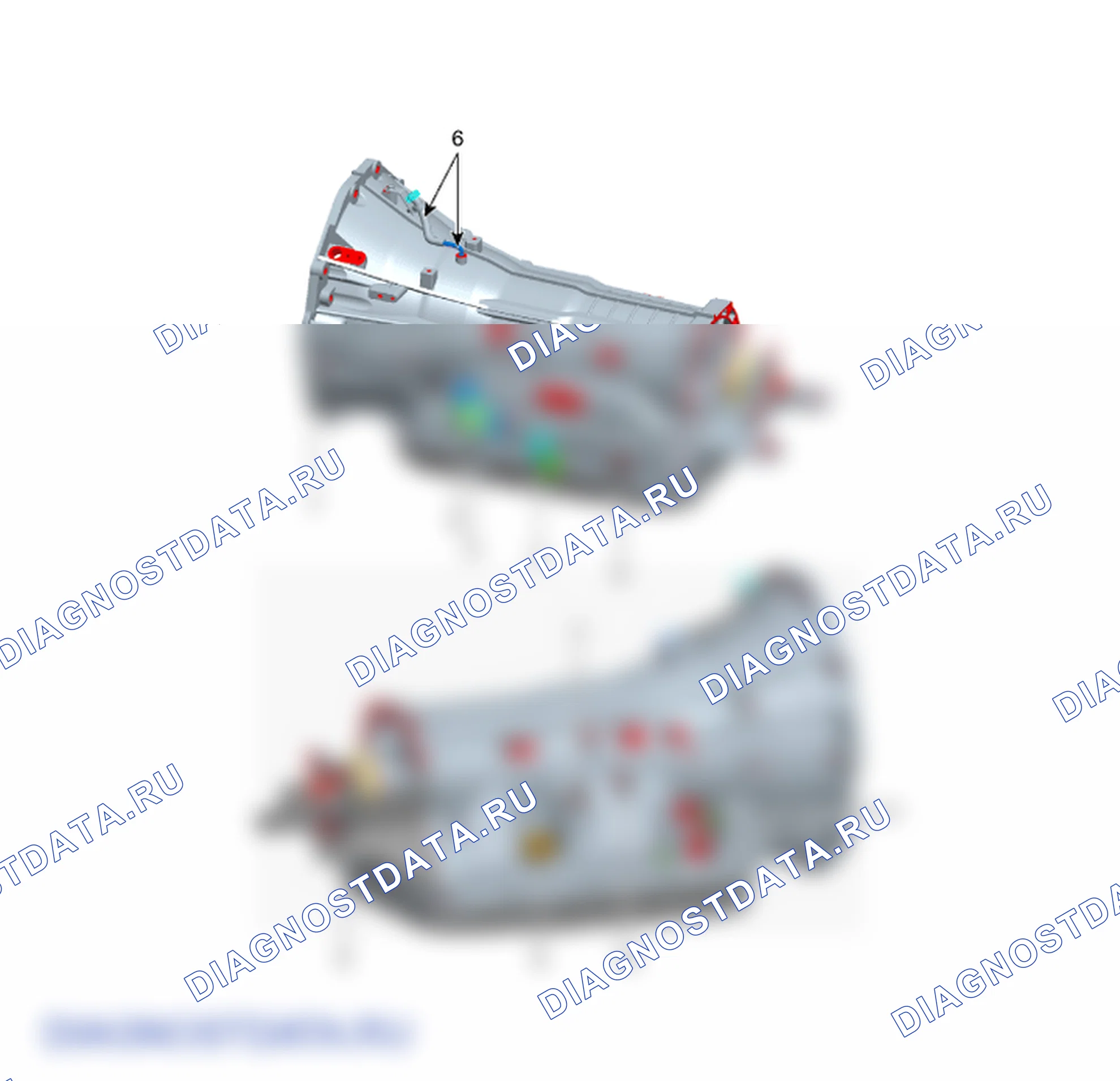 Расположение деталей акпп. Hyundai Genesis(Bh)-U.S. I