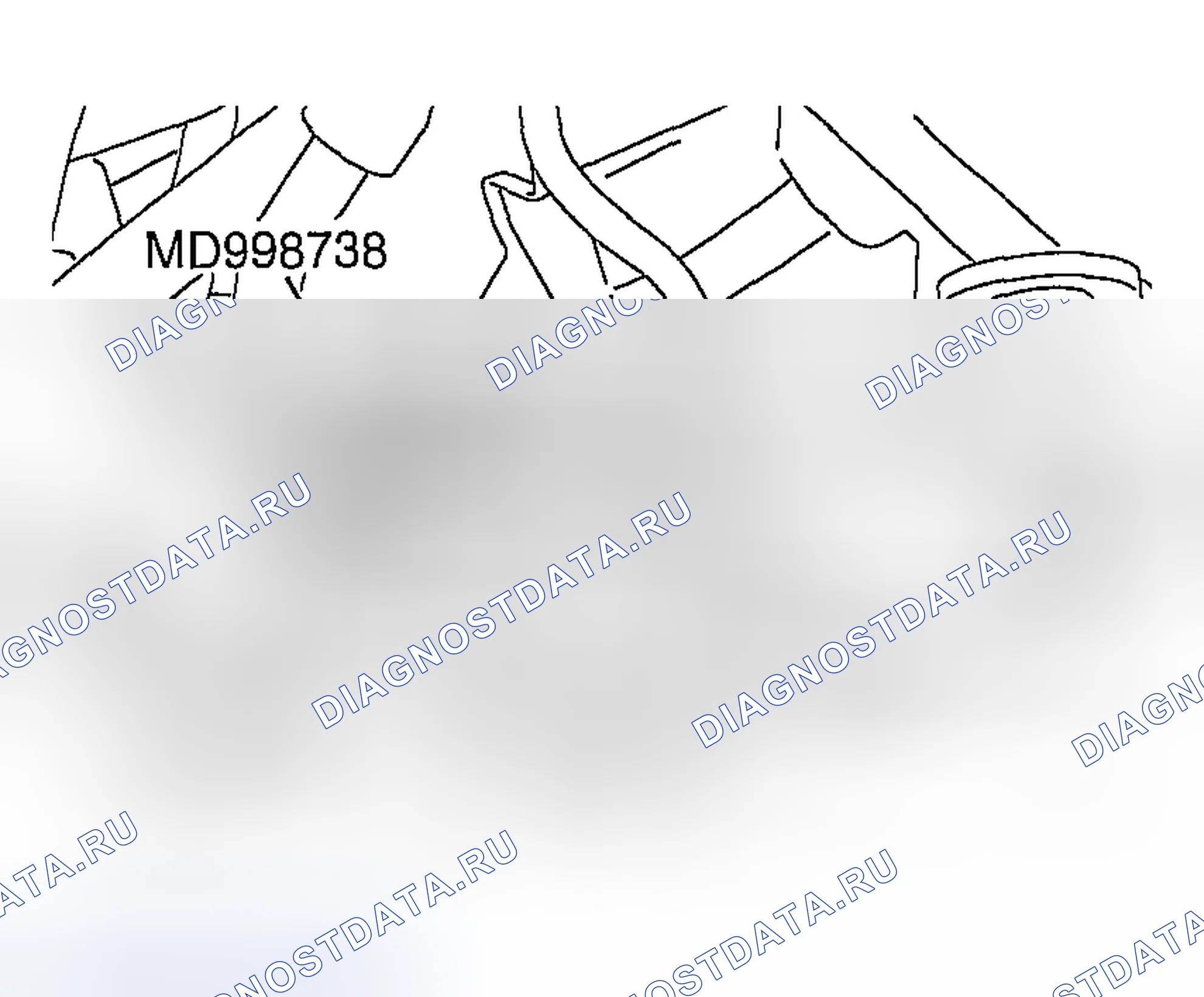 Рис. 881: > > G < < РЕГУЛИРОВКА НАТЯЖЕНИЯ РЕМНЯ ГАЗОРАСПРЕДЕЛЕНИЯ. Mazda MX-5 NA