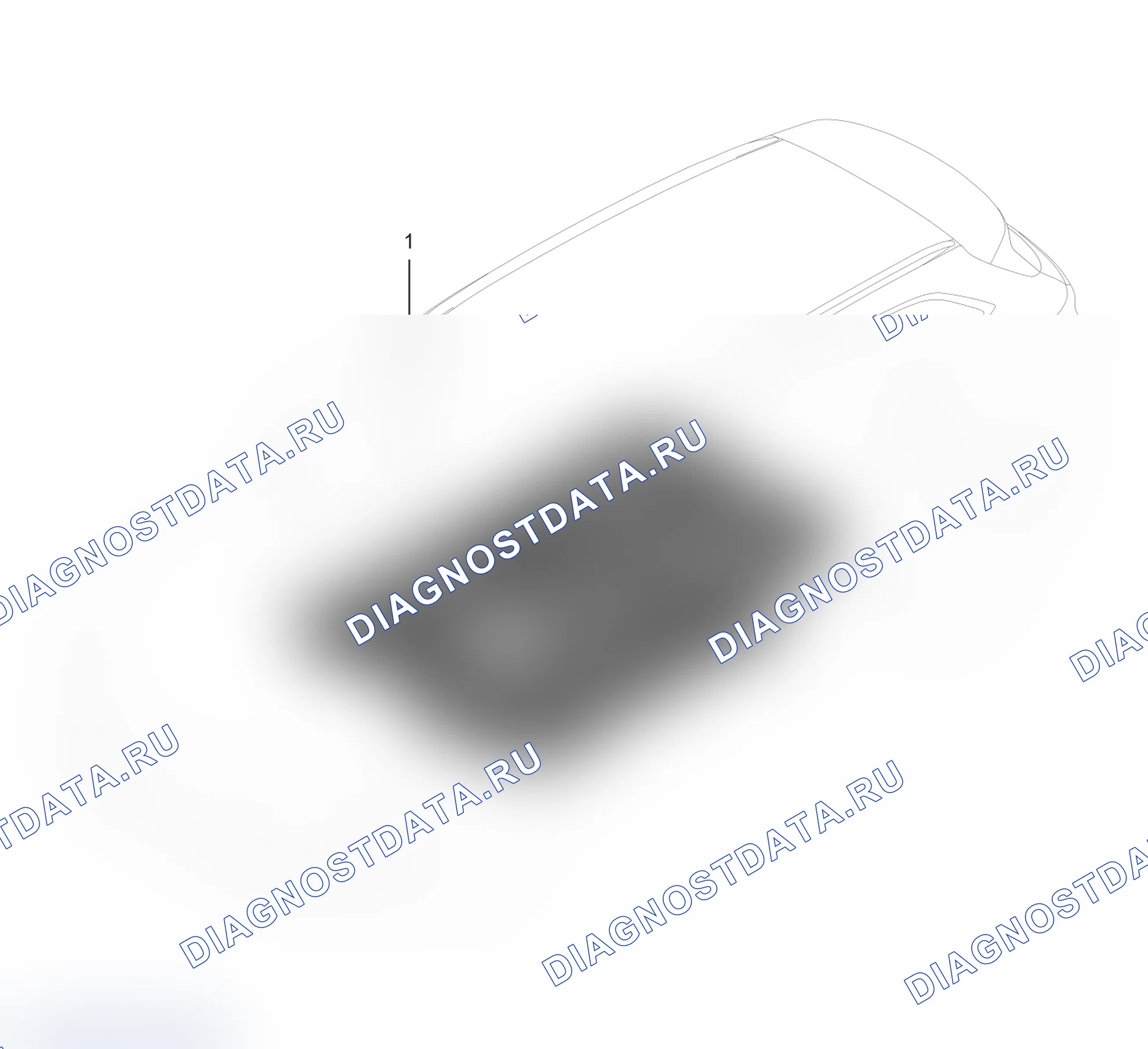 Схема расположения ковров — Haval H6. Haval H6 IV