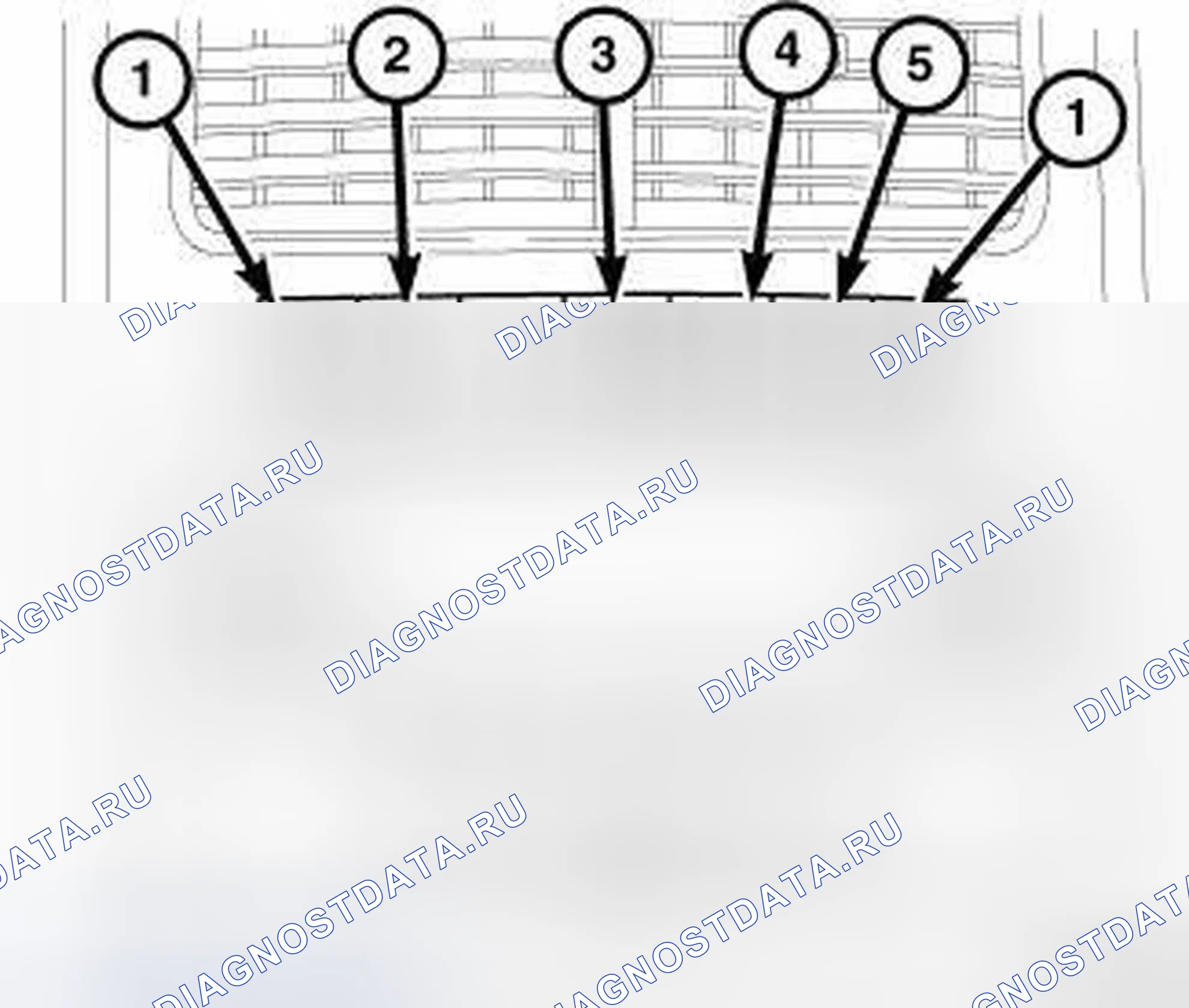 Рис. 1: ОПИСАНИЕ сиденья. Dodge Journey I