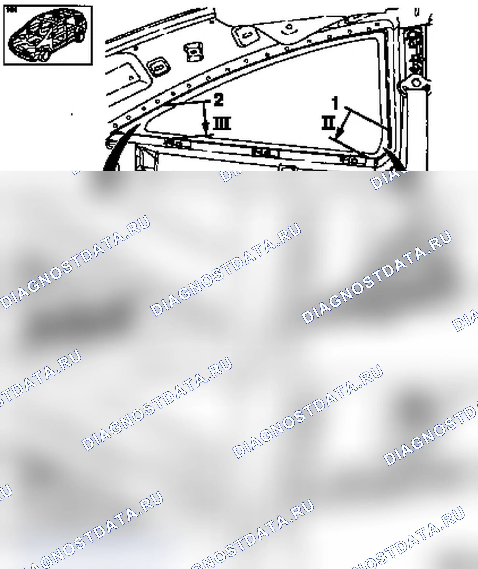 Демонтаж и установка бокового окна (модель F07). Opel Astra G