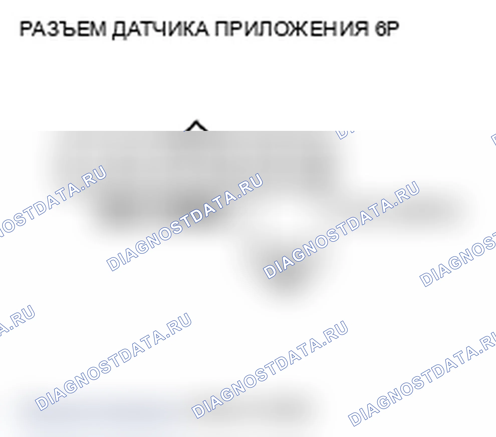 Рис. 293: P2128 расшифровка кода ошибки: высокое напряжение цепи датчика B APP (датчик E положение дроссельной заслонки). Acura RL II рестайлинг
