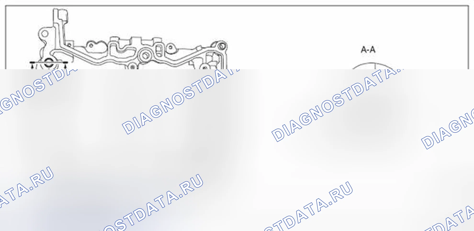 Рис. 295: ОПОРА КУЛАЧКОВАЯ ПРАВАЯ. Subaru Outback BR рестайлинг