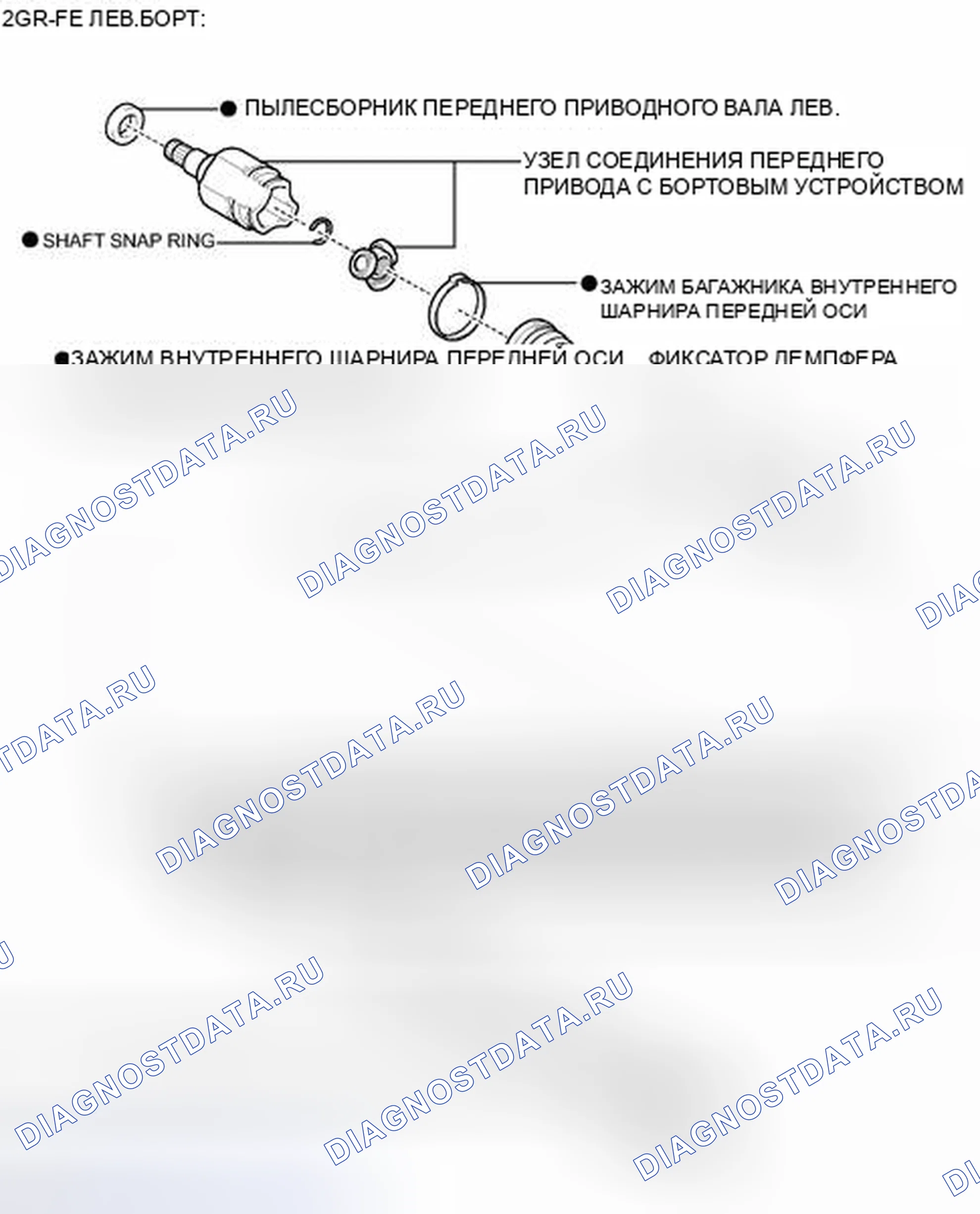 Рис. 80: ИЛЛЮСТРАЦИЯ. Toyota Camry XV40 рестайлинг