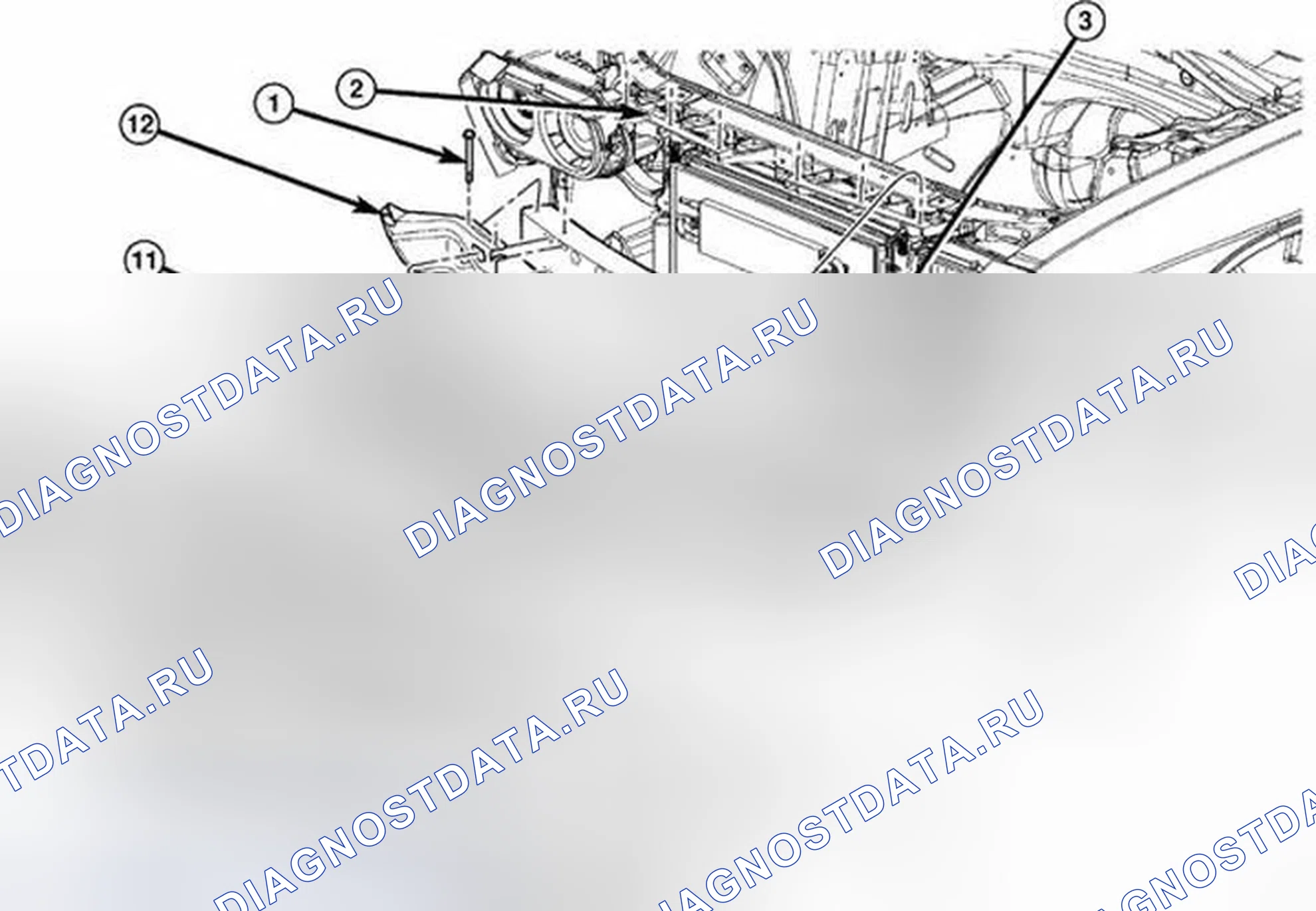 Рис. 9: ДЕМОНТАЖ. Dodge Challenger III