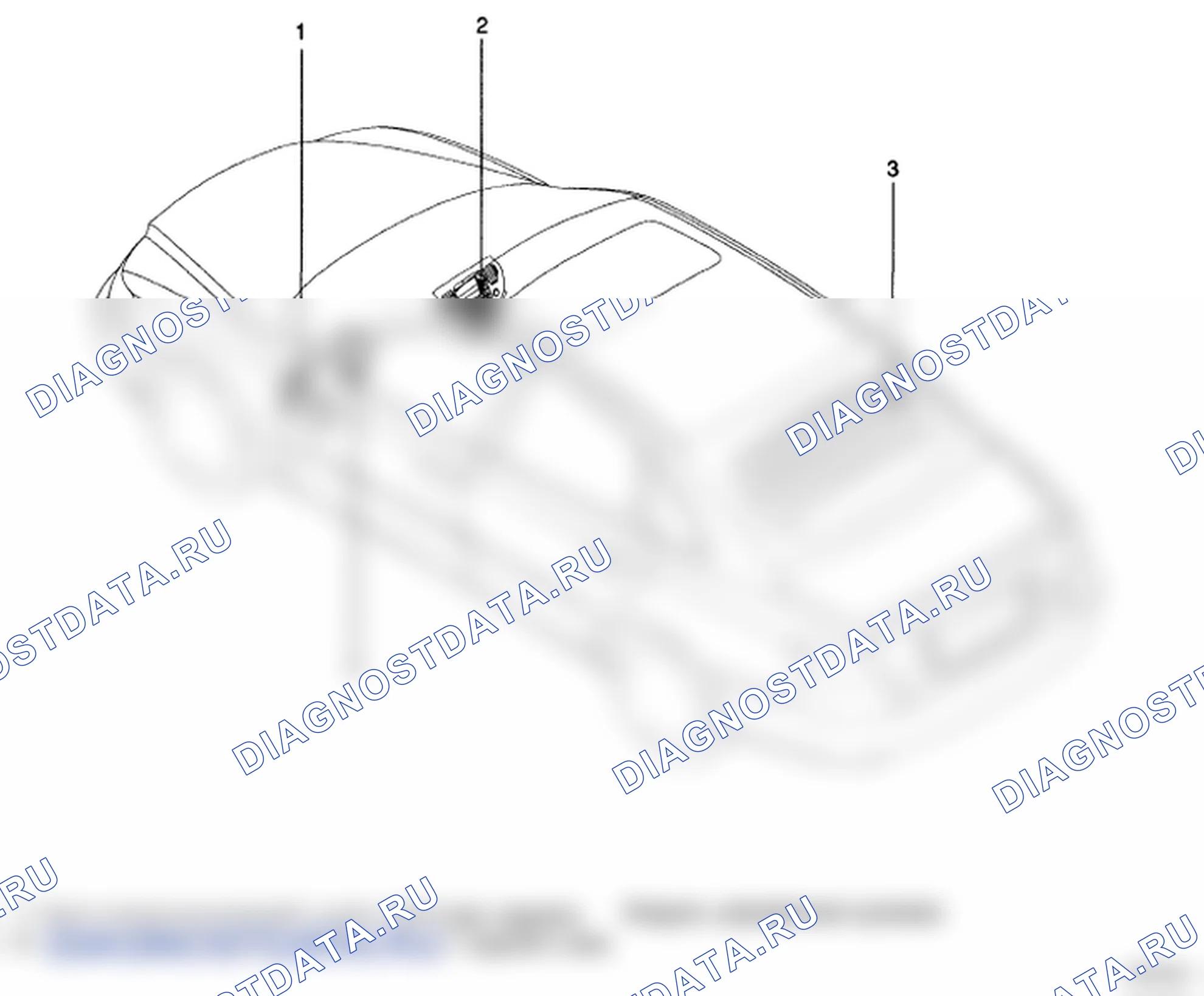 Рис. 11: РАСПОЛОЖЕНИЕ КОМПОНЕНТОВ. Hyundai Azera I