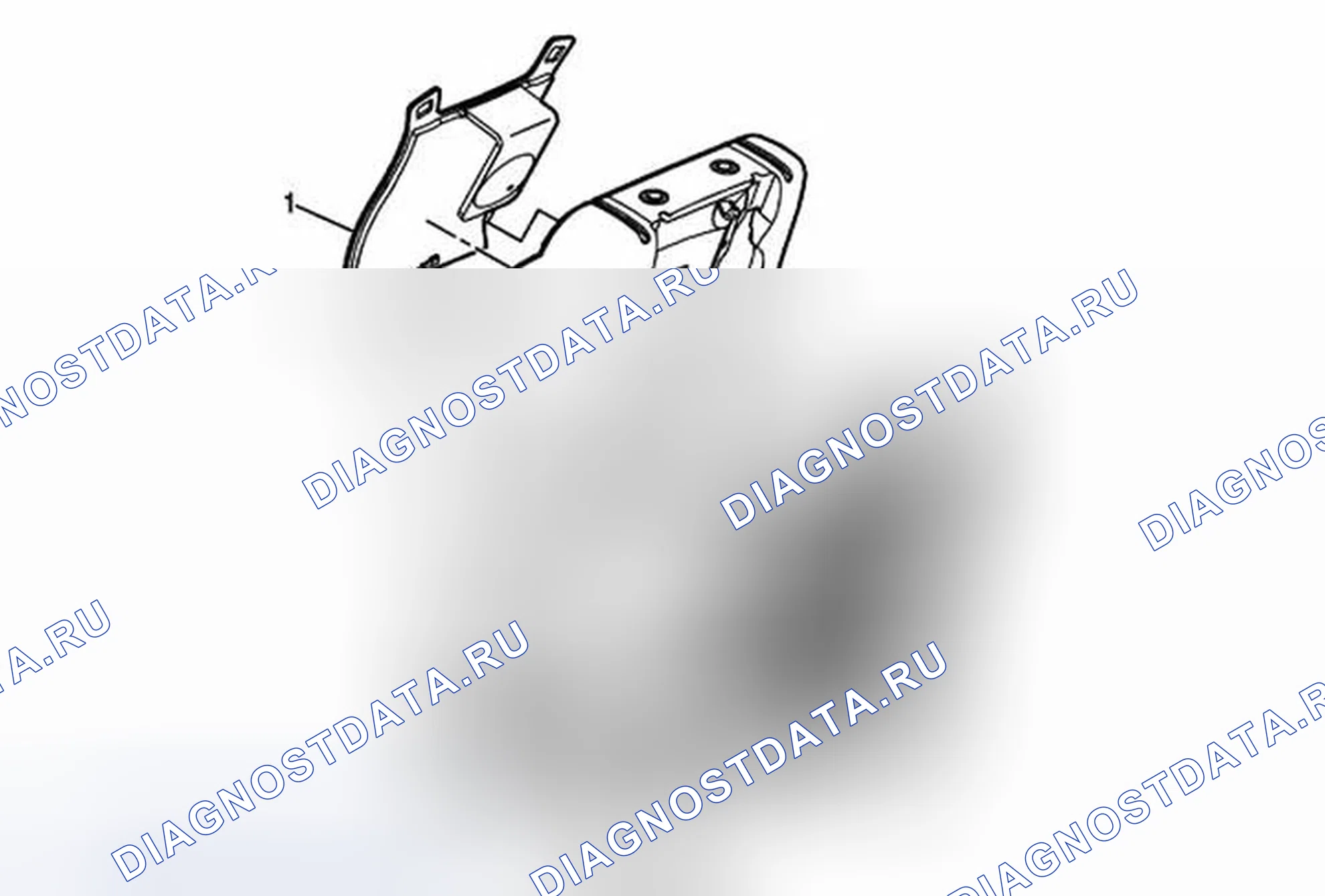 Рис. 66: Замена вентилятора системы отопления и охлаждения спинки сиденья водителя или пассажира. Buick LaCrosse II