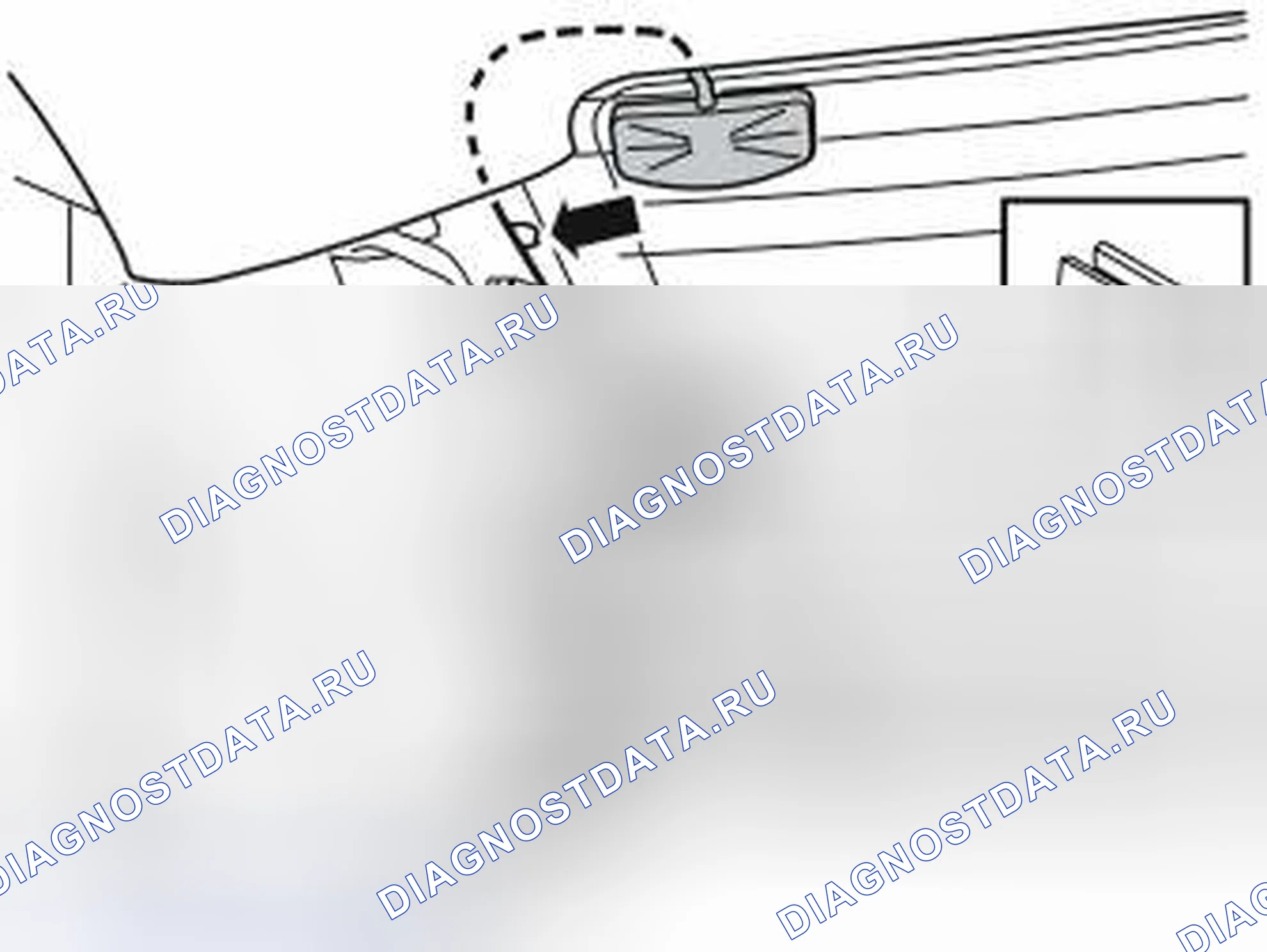 Рис. 343: УСТАНОВКА АНТЕННЫ. Volvo S40 II рестайлинг
