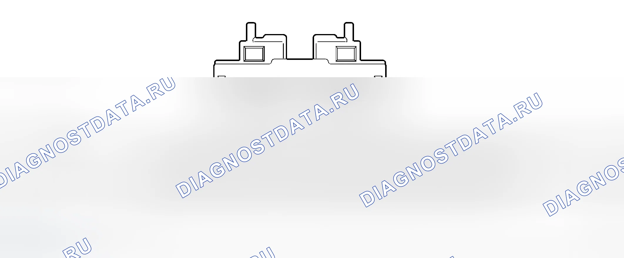 Рис. 95: Привод воздухозаборника C289. Ford Pickup F350 Super Duty 